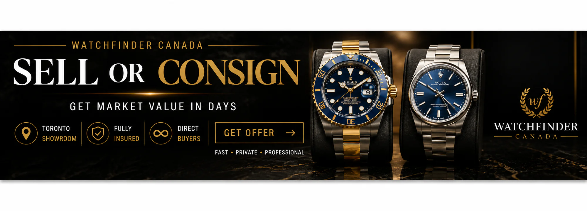 Canada’s Premier Luxury Watch Destination