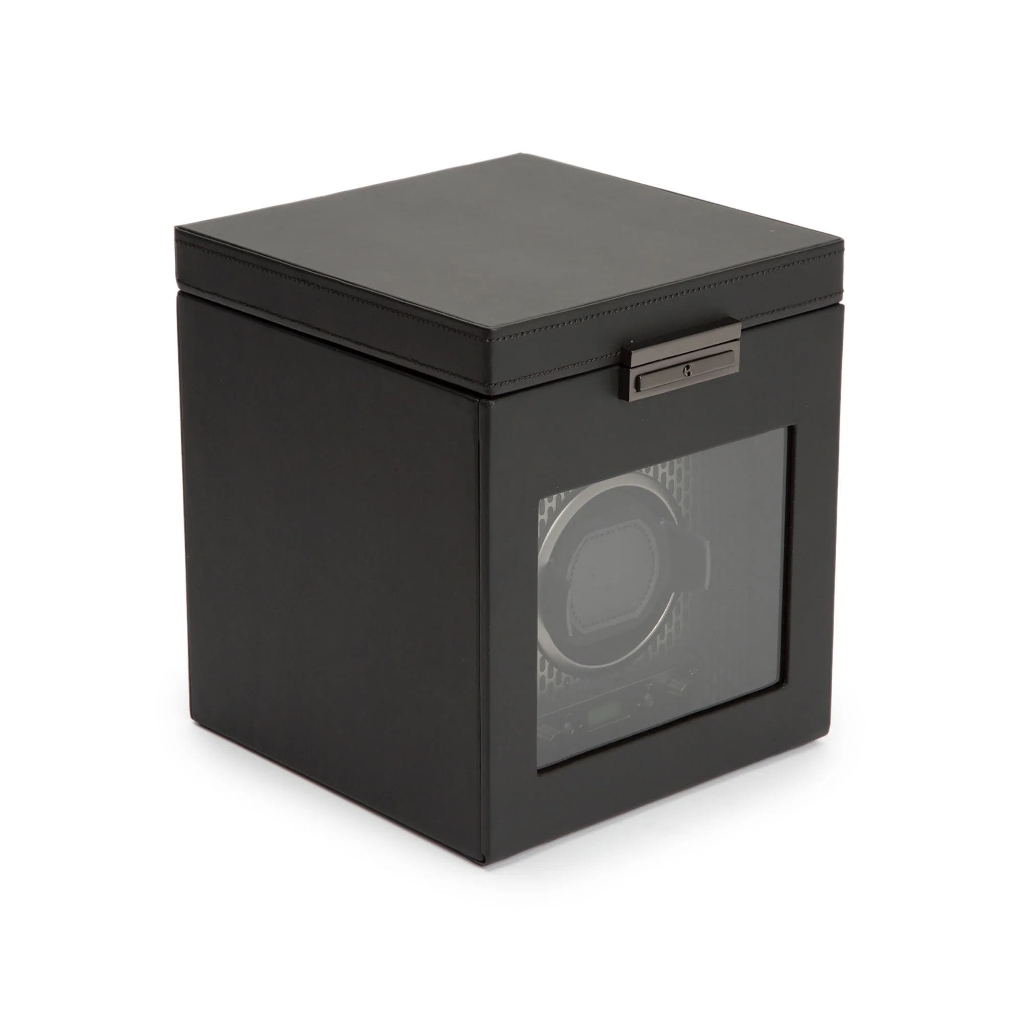 WOLF Axis Single Watch Winder with Storage | Powder Coat - Image 3