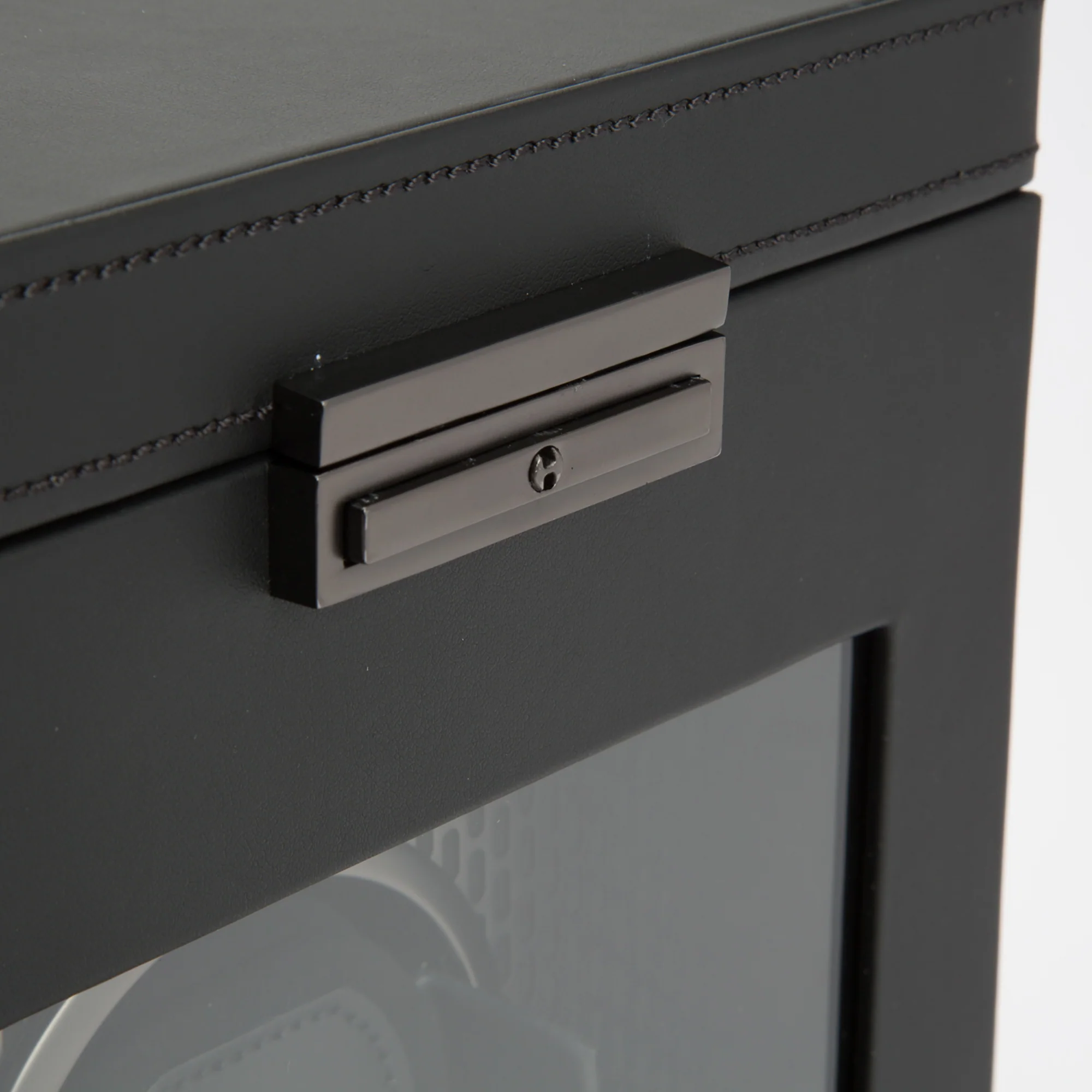 WOLF Axis Single Watch Winder with Storage | Powder Coat - Image 6