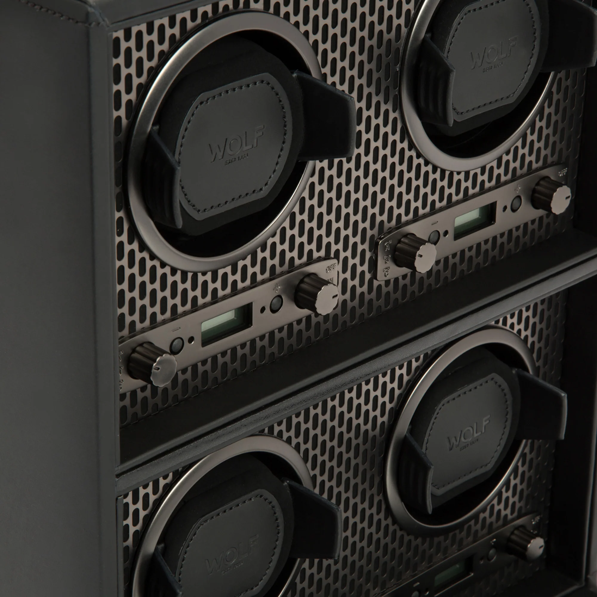 WOLF Axis 4 Piece Watch Winder | Powder Coat - Image 4
