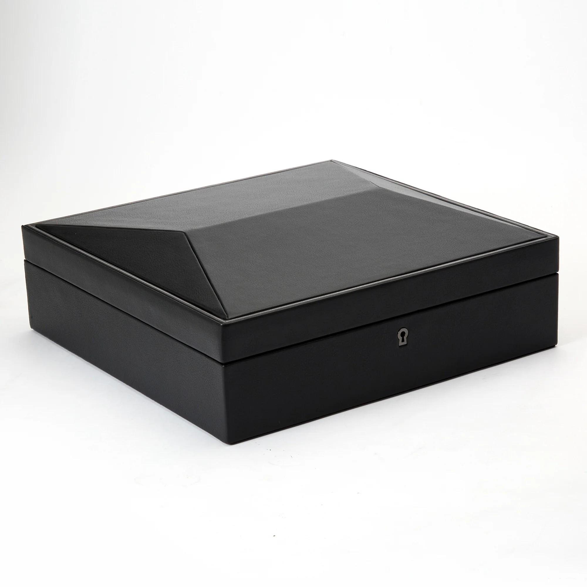 WOLF British Racing 15 Piece Watch Box | Black - Image 3