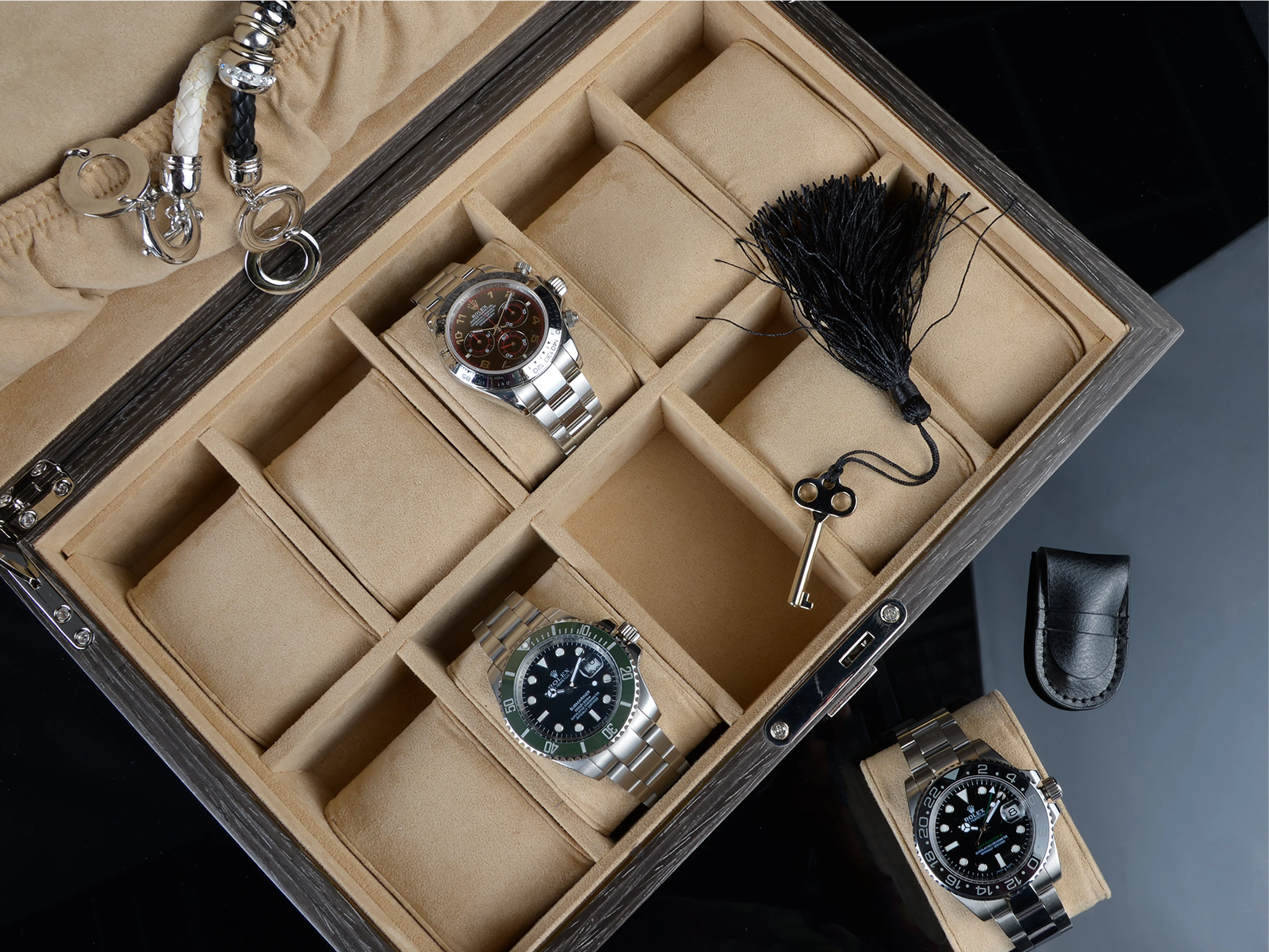 Aberdeen 10 Watches Black - Image 8