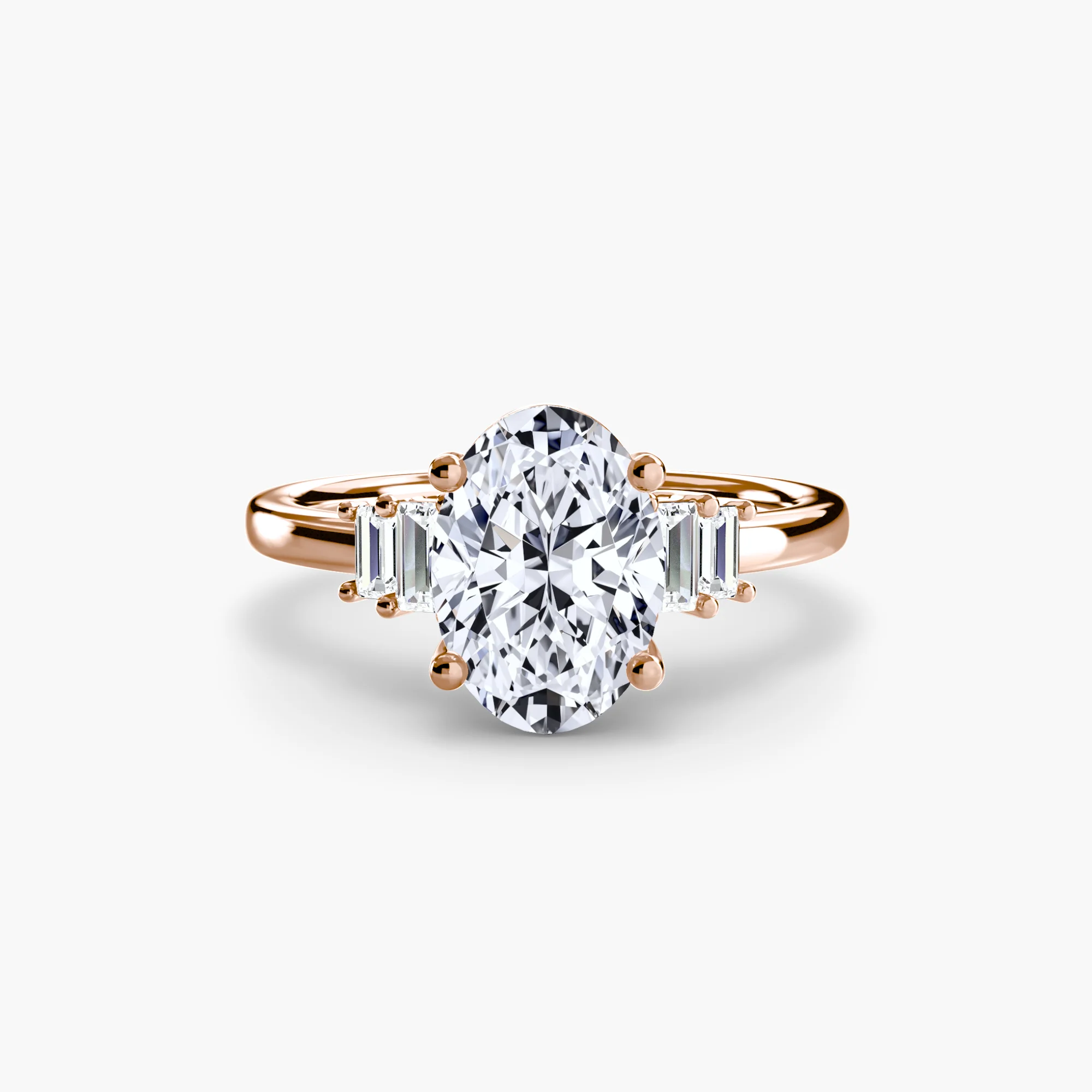 Baguette Accent Solitaire - Image 25