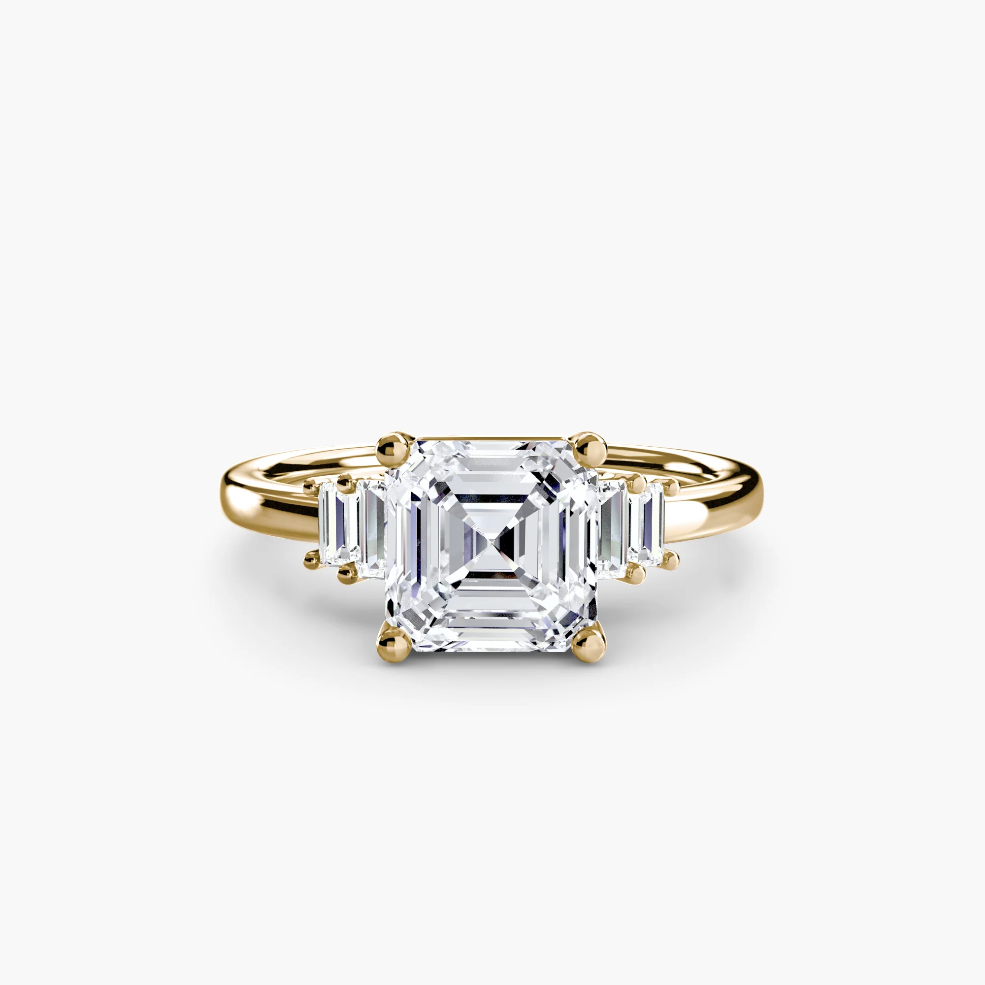 Baguette Accent Solitaire - Image 50
