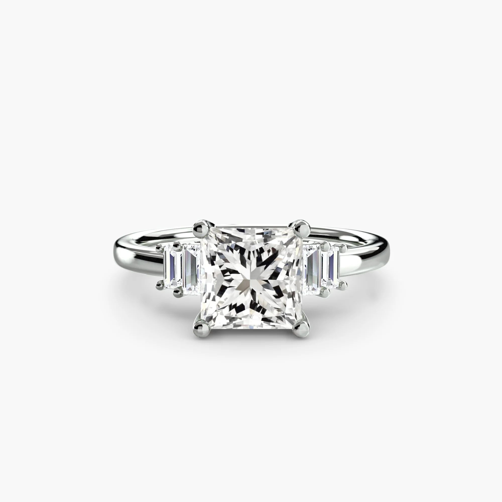 Baguette Accent Solitaire - Image 63