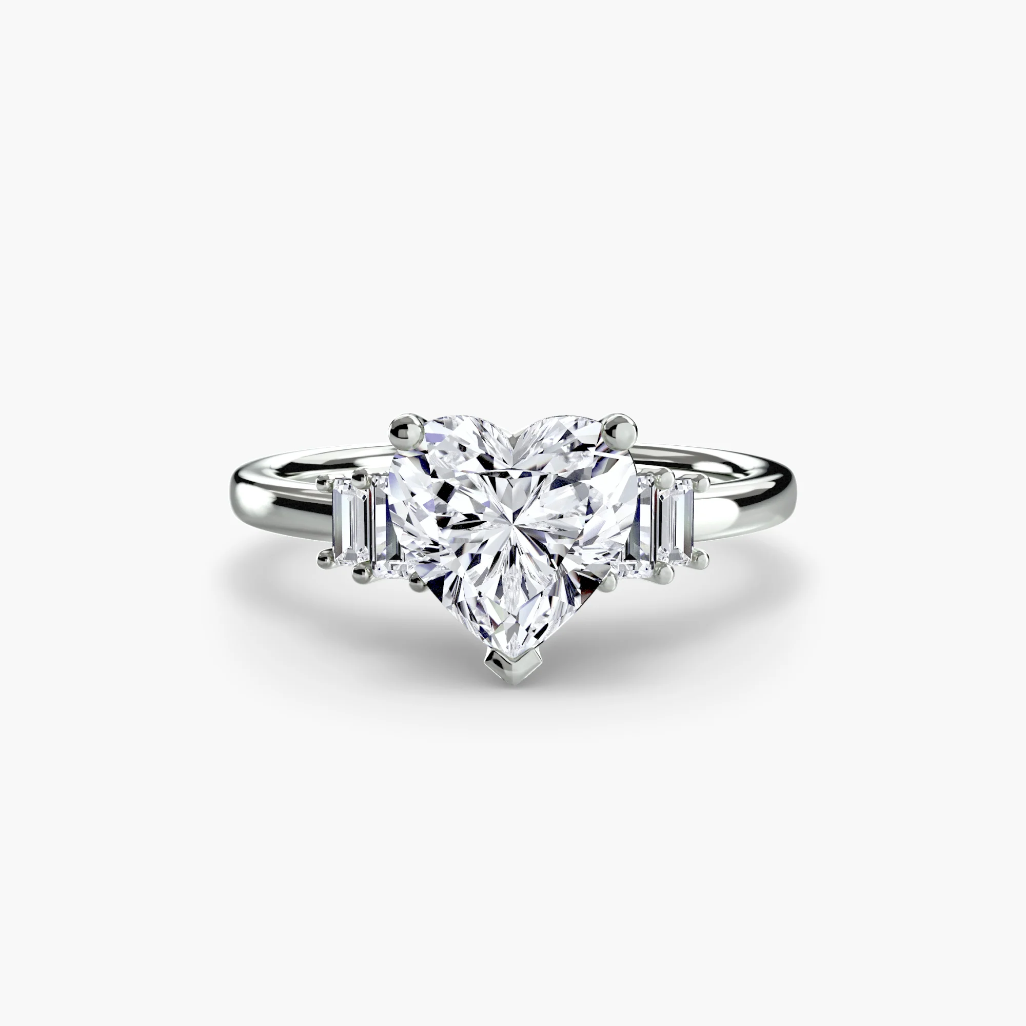 Baguette Accent Solitaire - Image 68