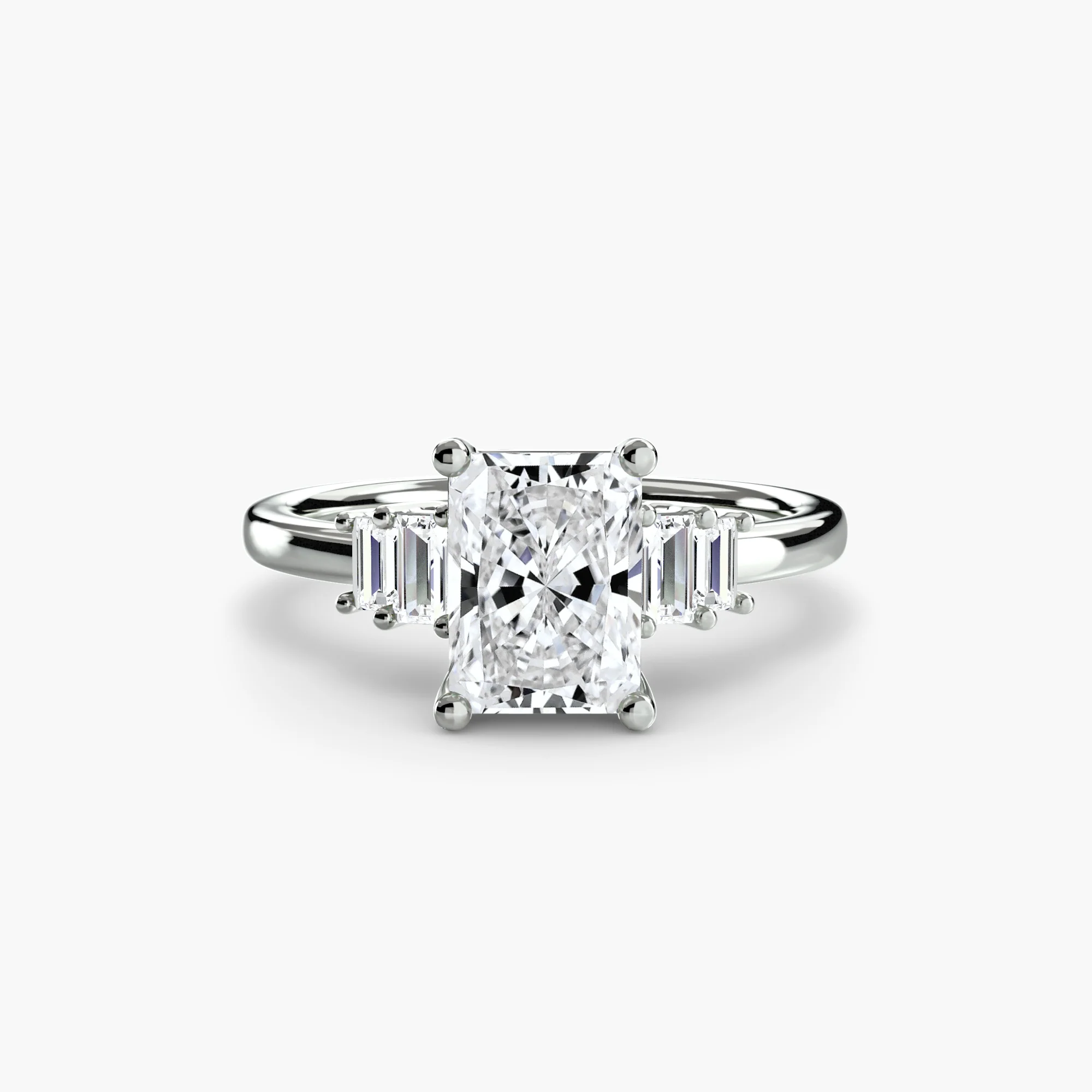 Baguette Accent Solitaire - Image 69