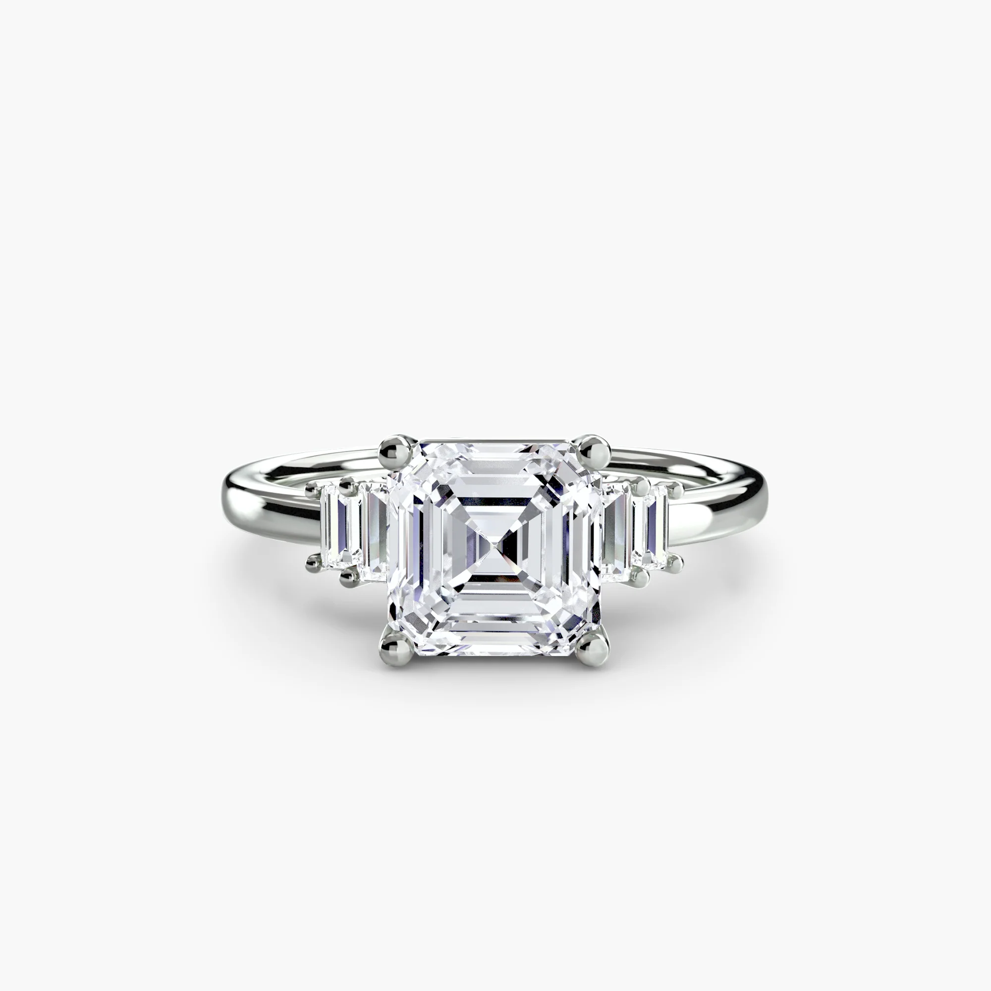 Baguette Accent Solitaire - Image 70