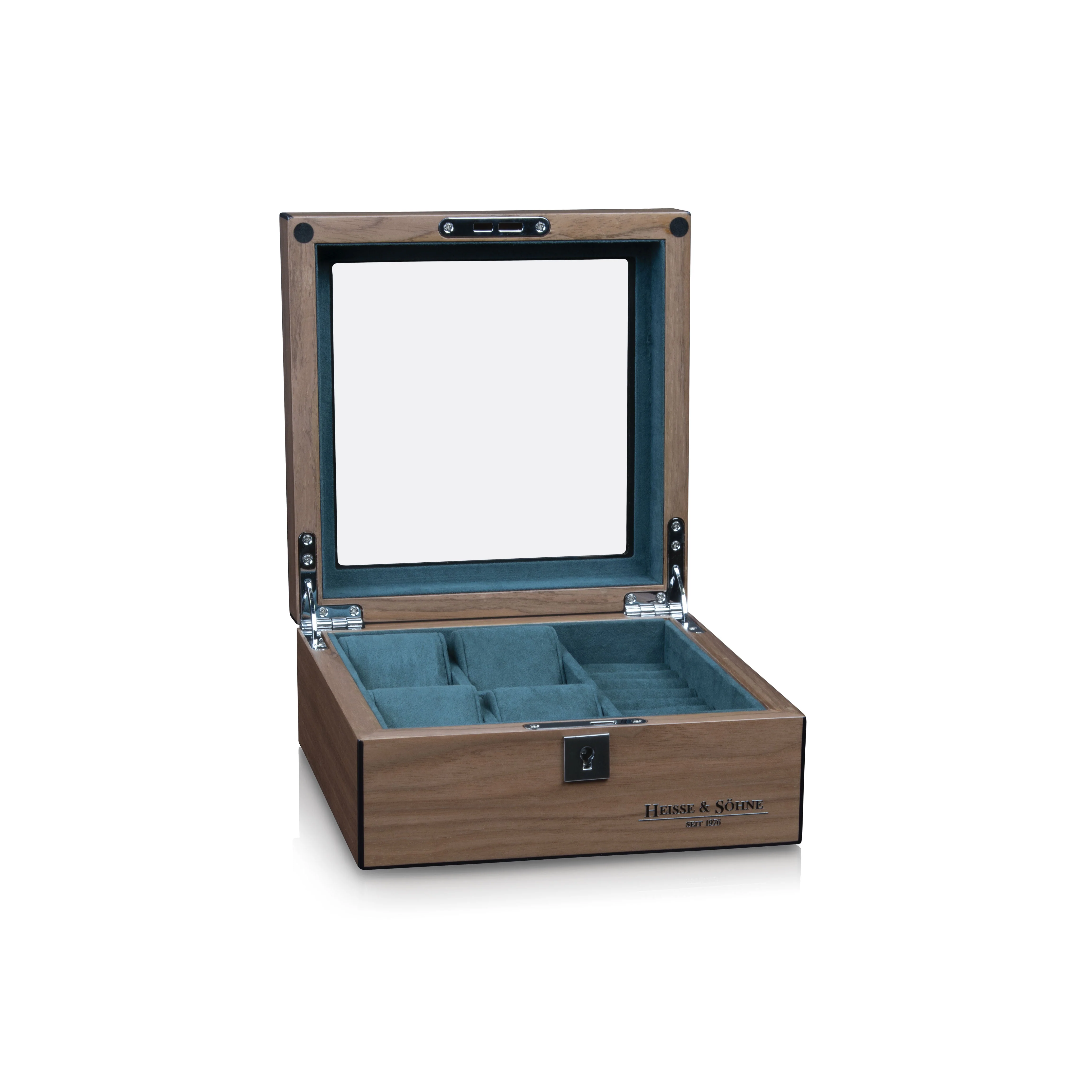 Borneaux 4+ Watches Walnut Box - Image 5