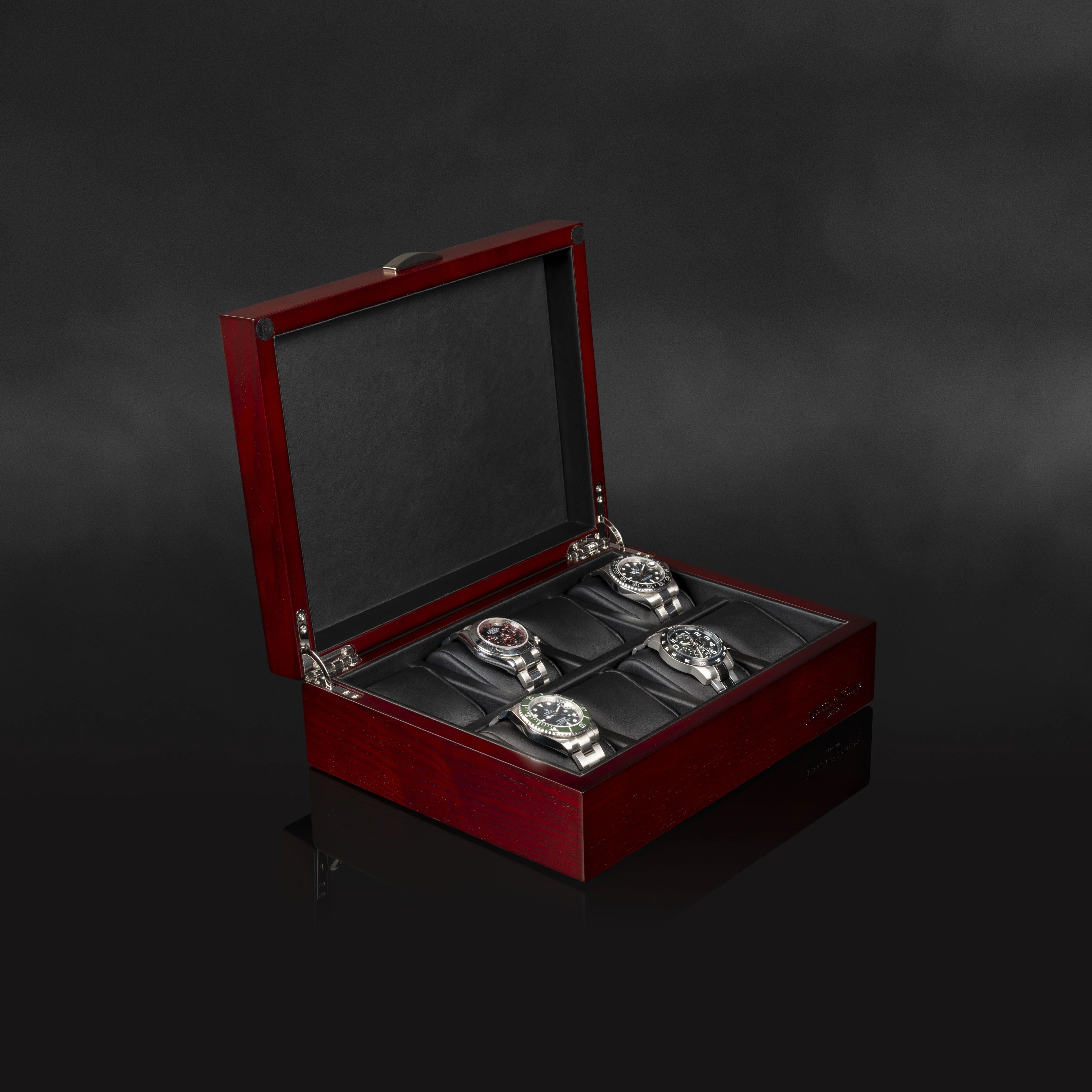 Bregano 8 Watches Cherry Box - Image 3
