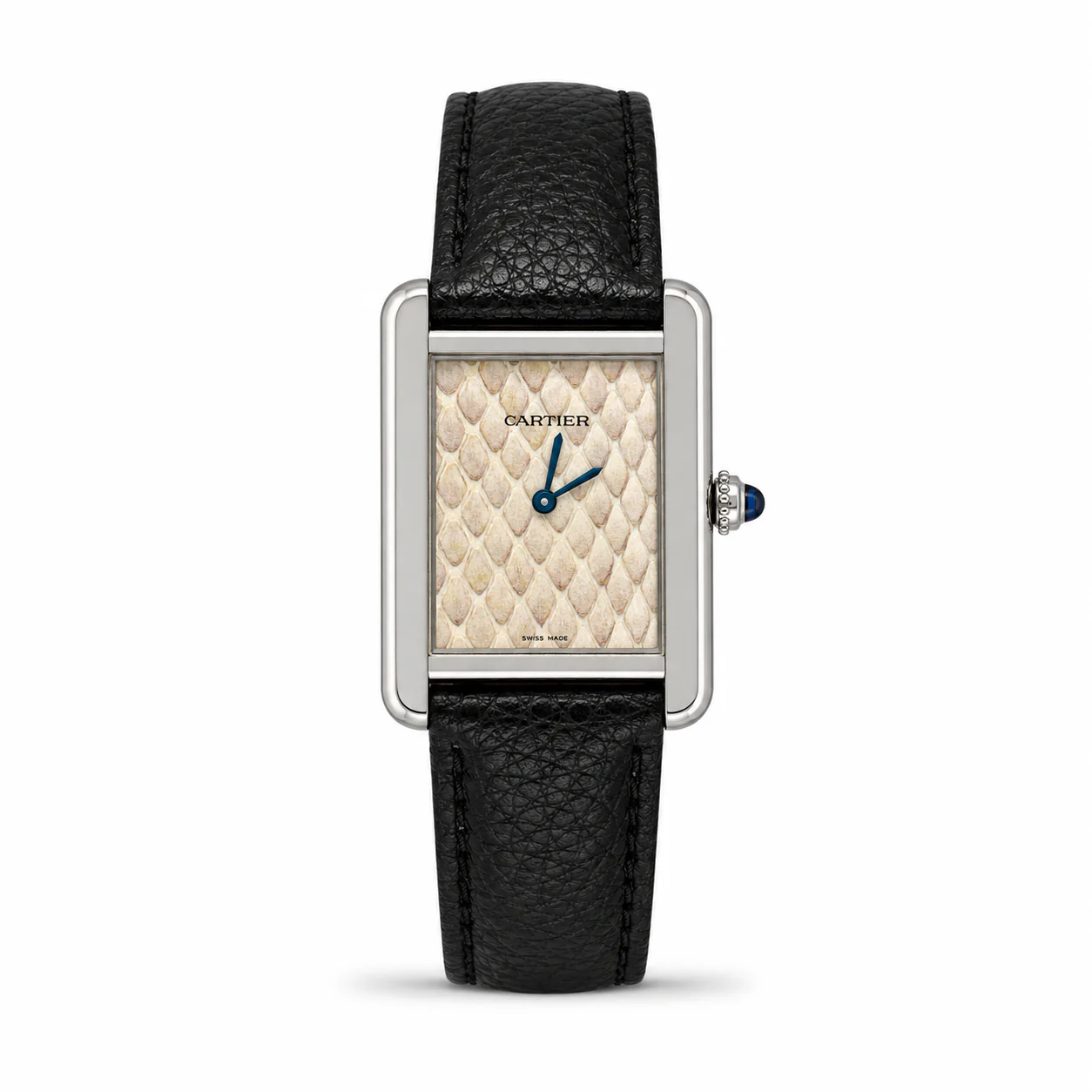 CARTIER TANK SOLO PYTHON Dial Rare #3170