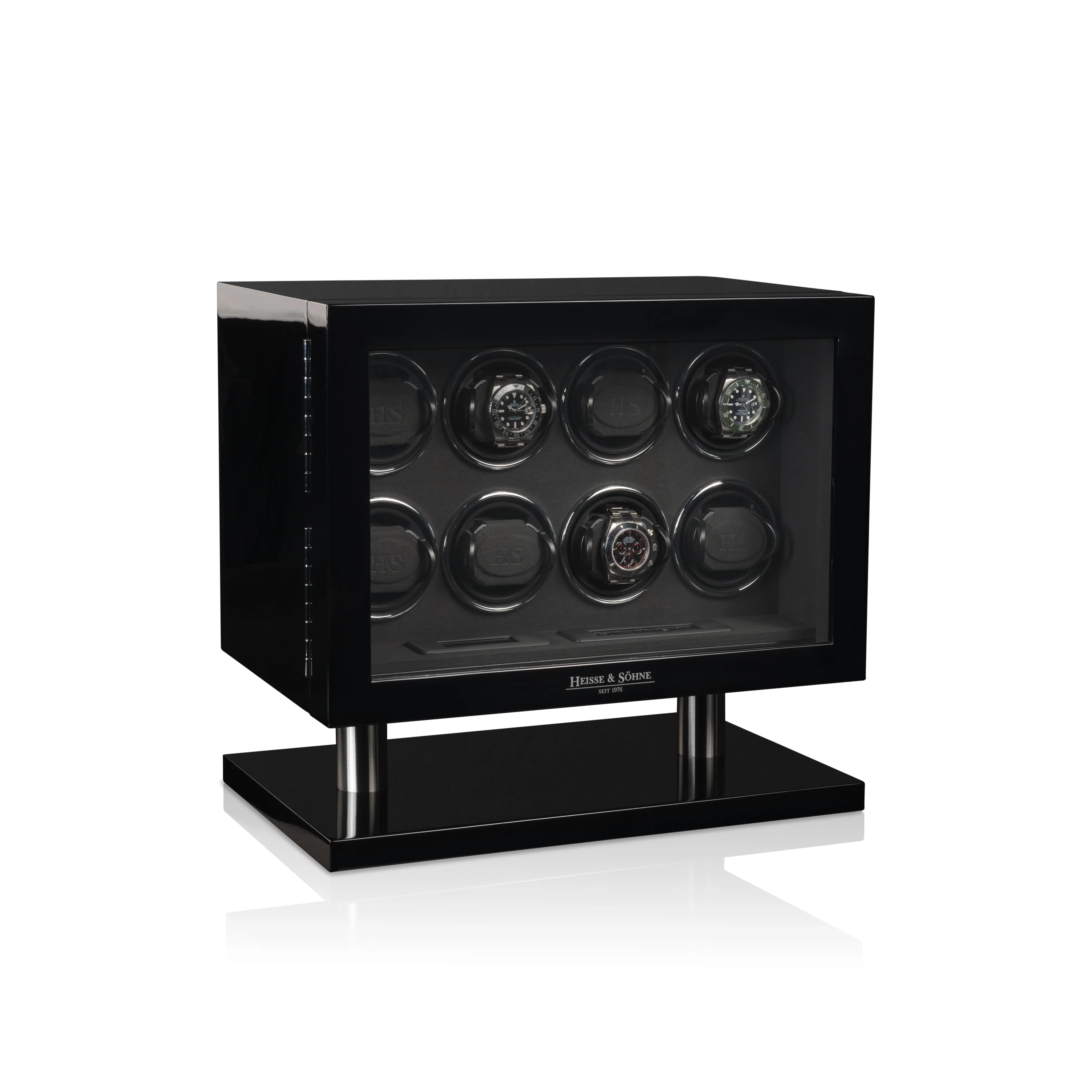 Collector Black High-Gloss 8 Watches