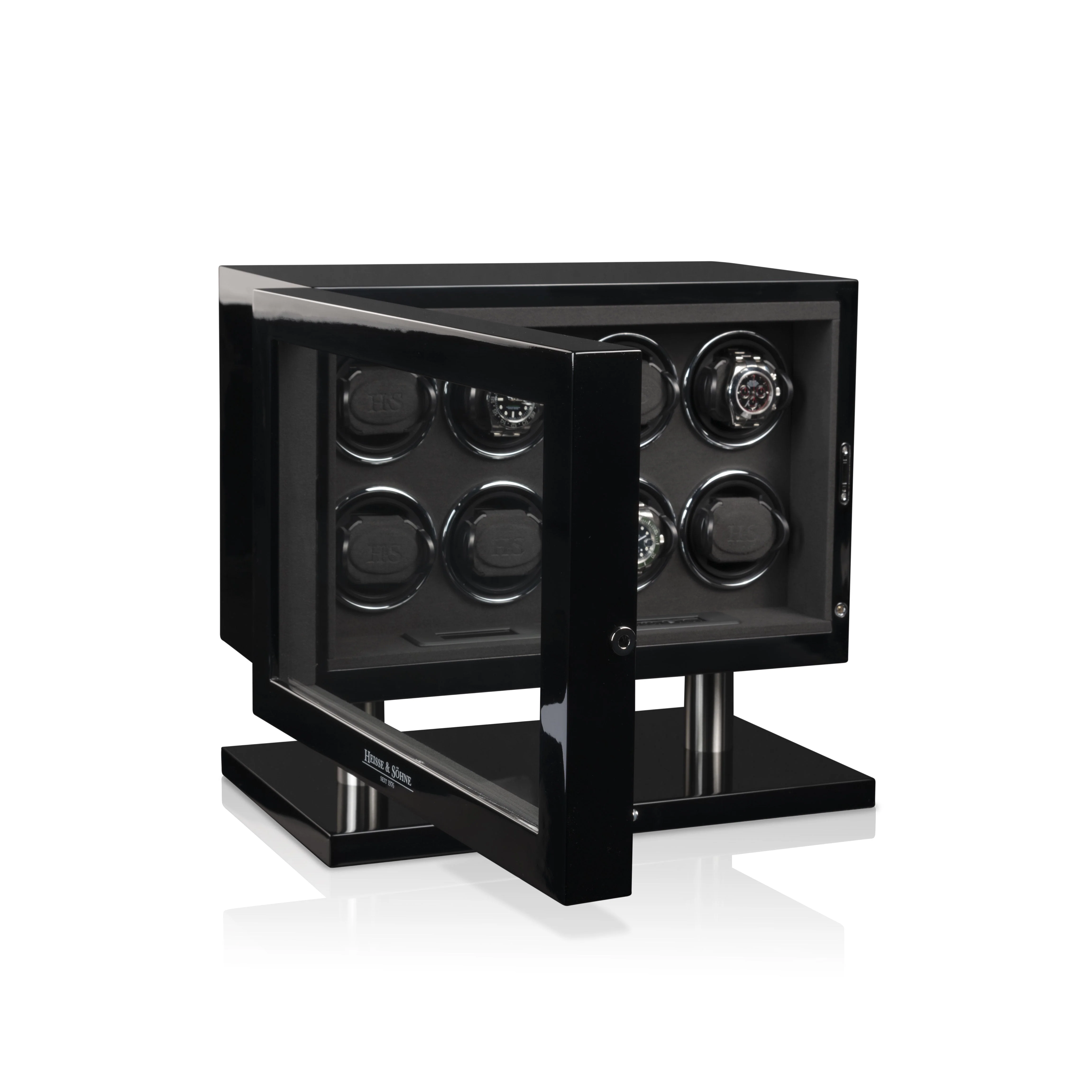 Collector Black High-Gloss 8 Watches - Image 5