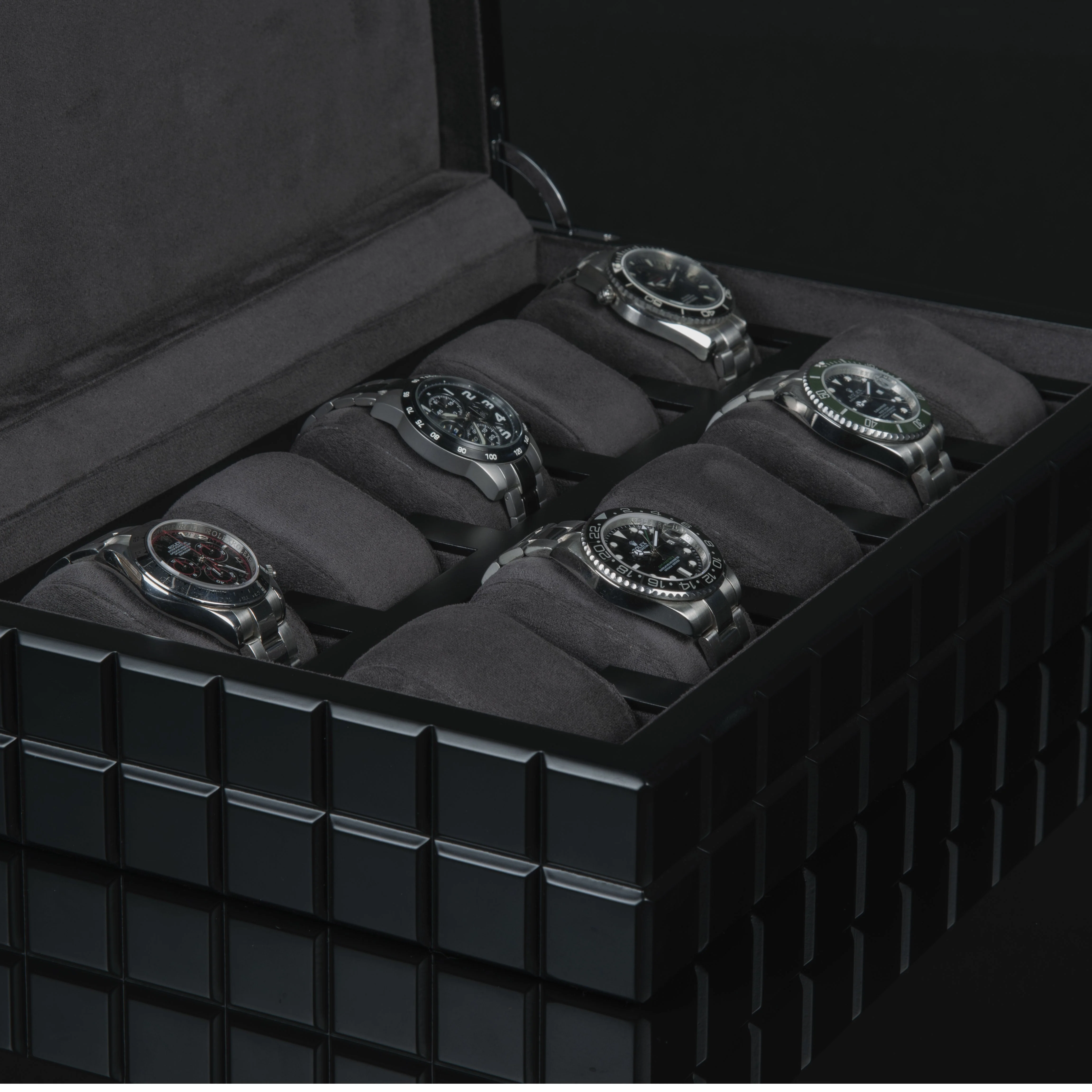 Dover 10 Watches Black Box - Image 6