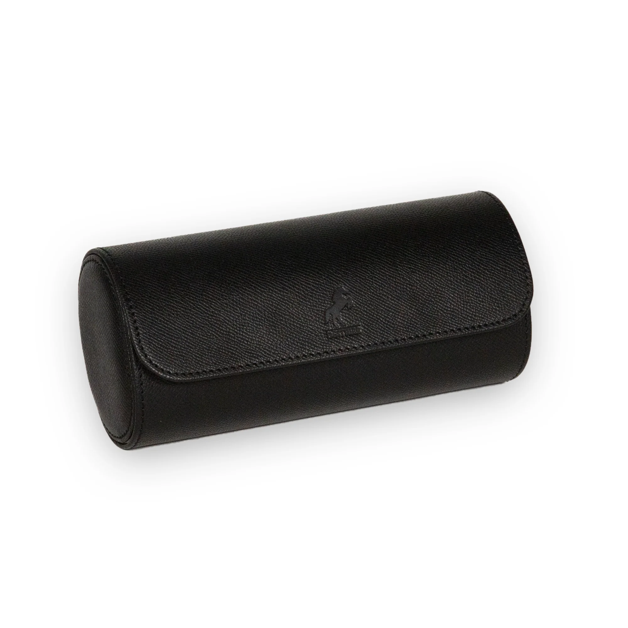 Émile Triple Watch Roll | Black/Cream - Image 3