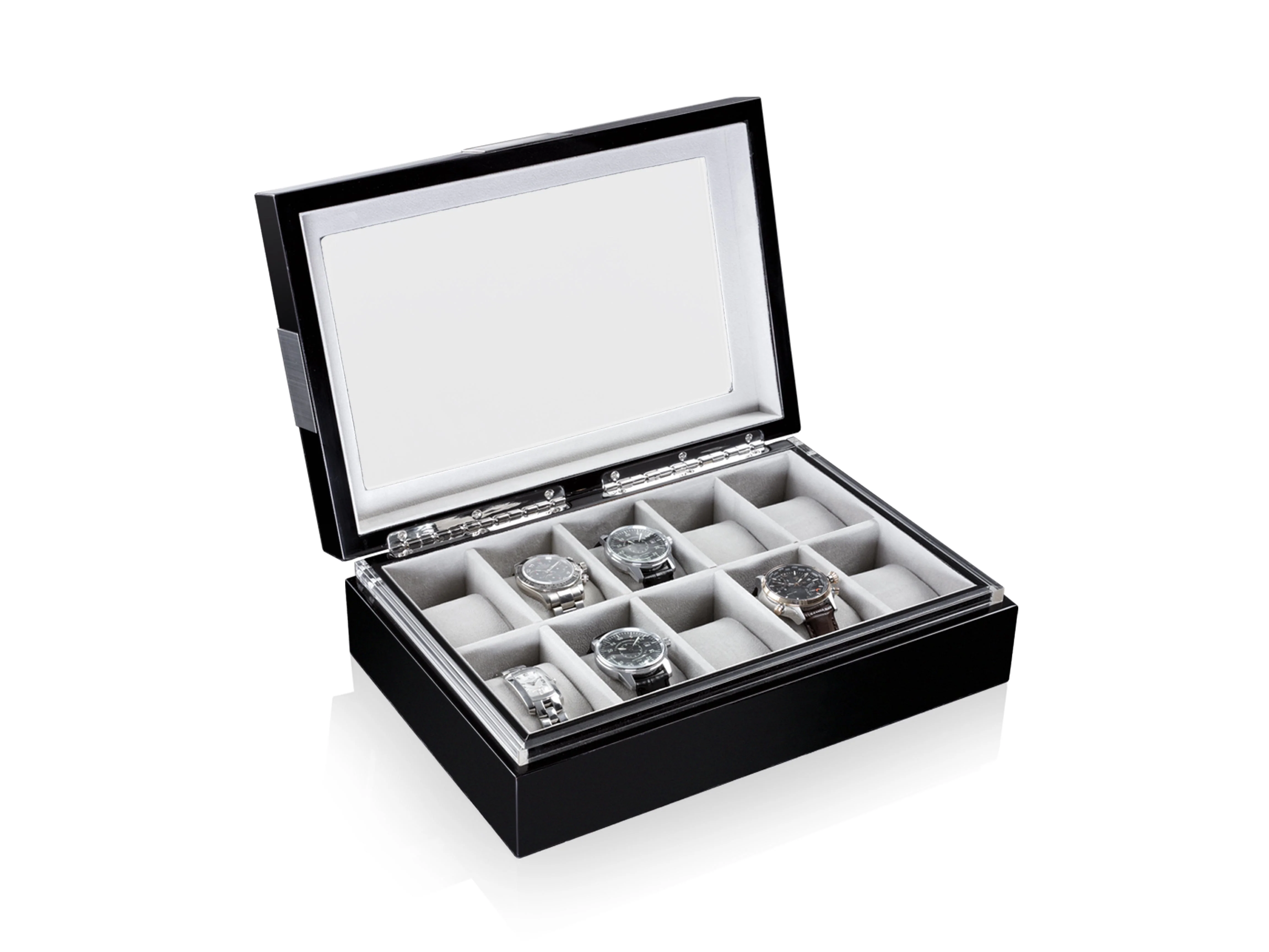 Executive 10 Watches Black & Gray Box