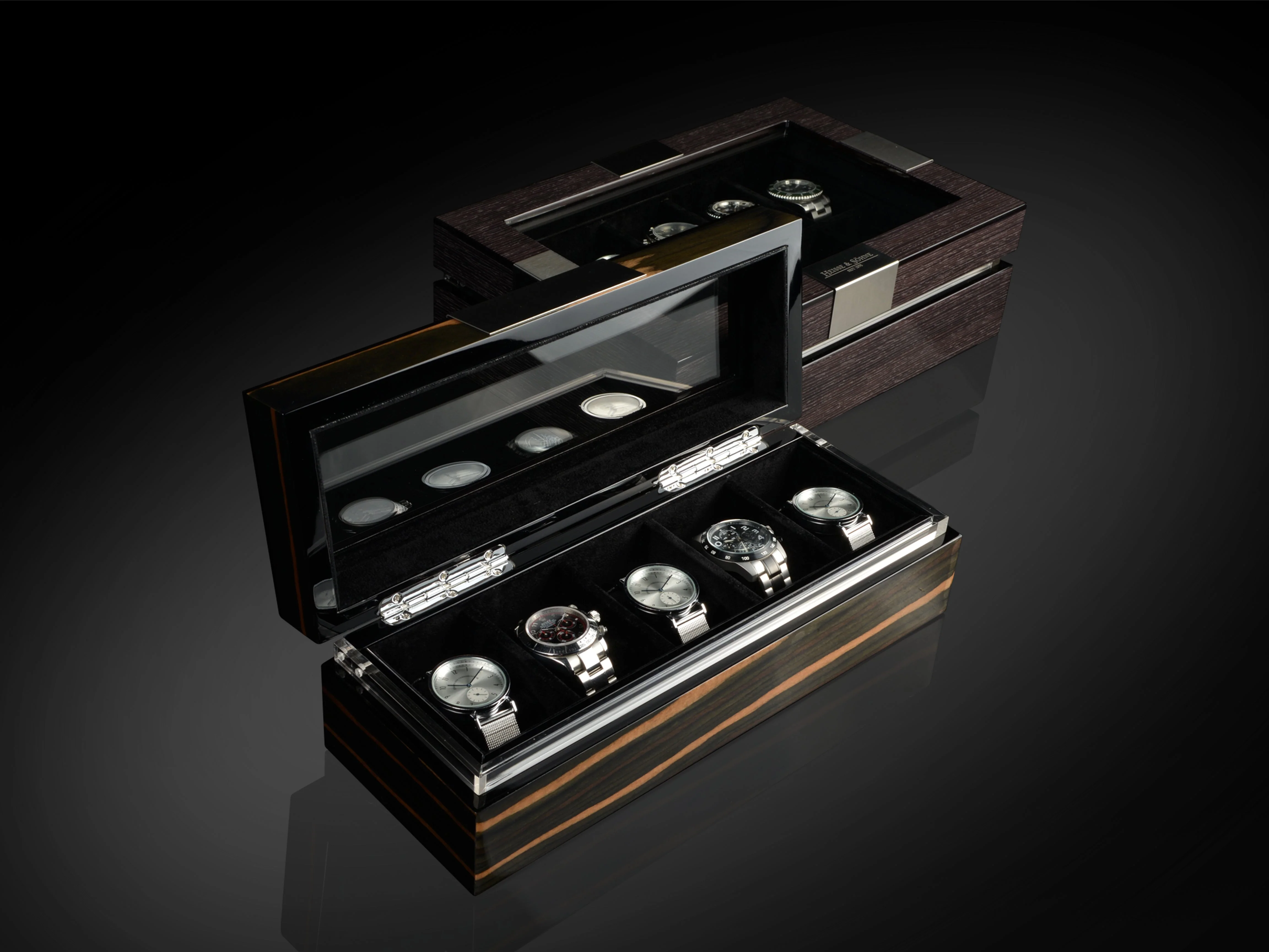 Executive 10 Watches Quercus & Black Box - Image 5