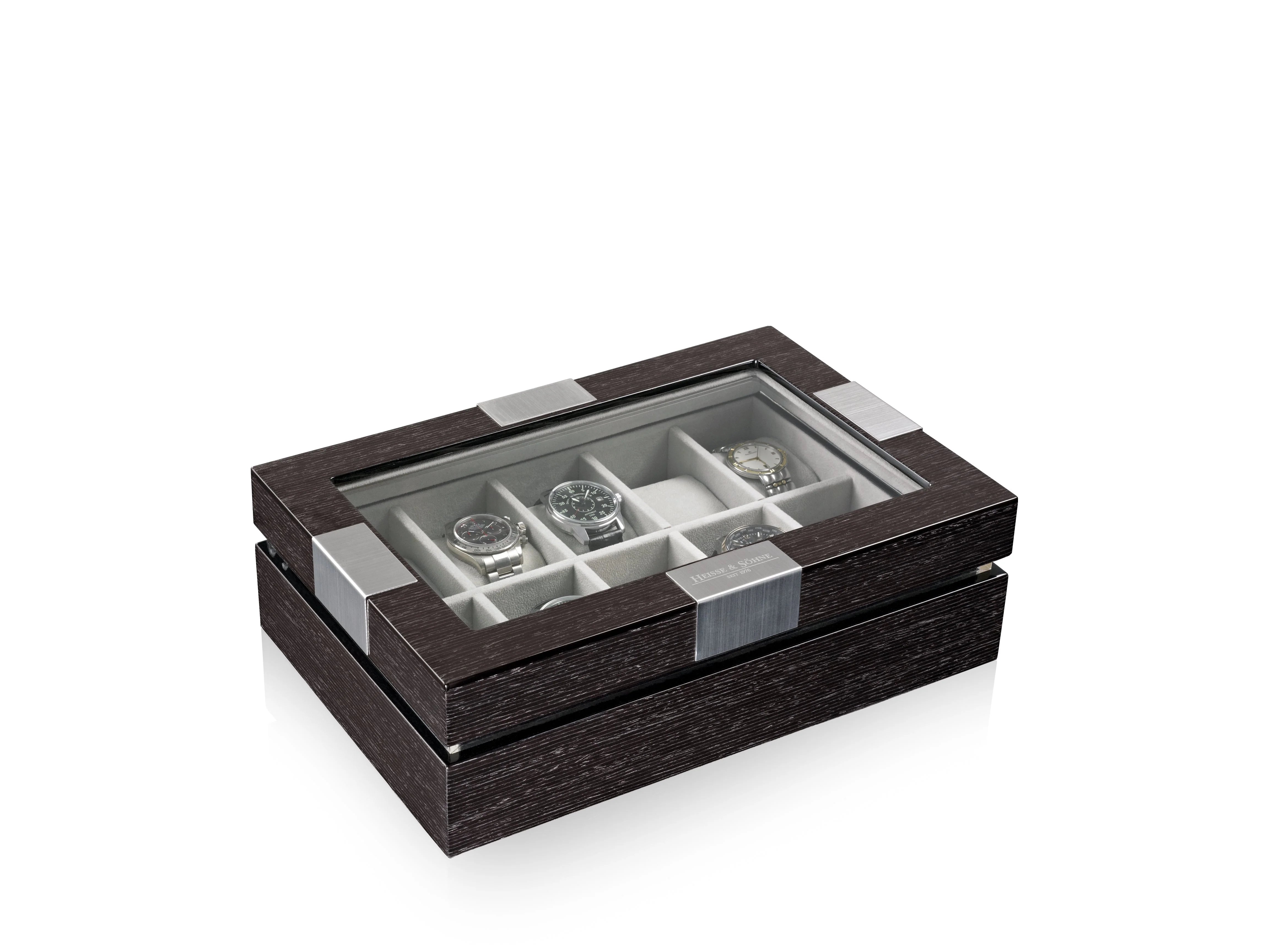 Executive 10 Watches Quercus & Gray Box - Image 2