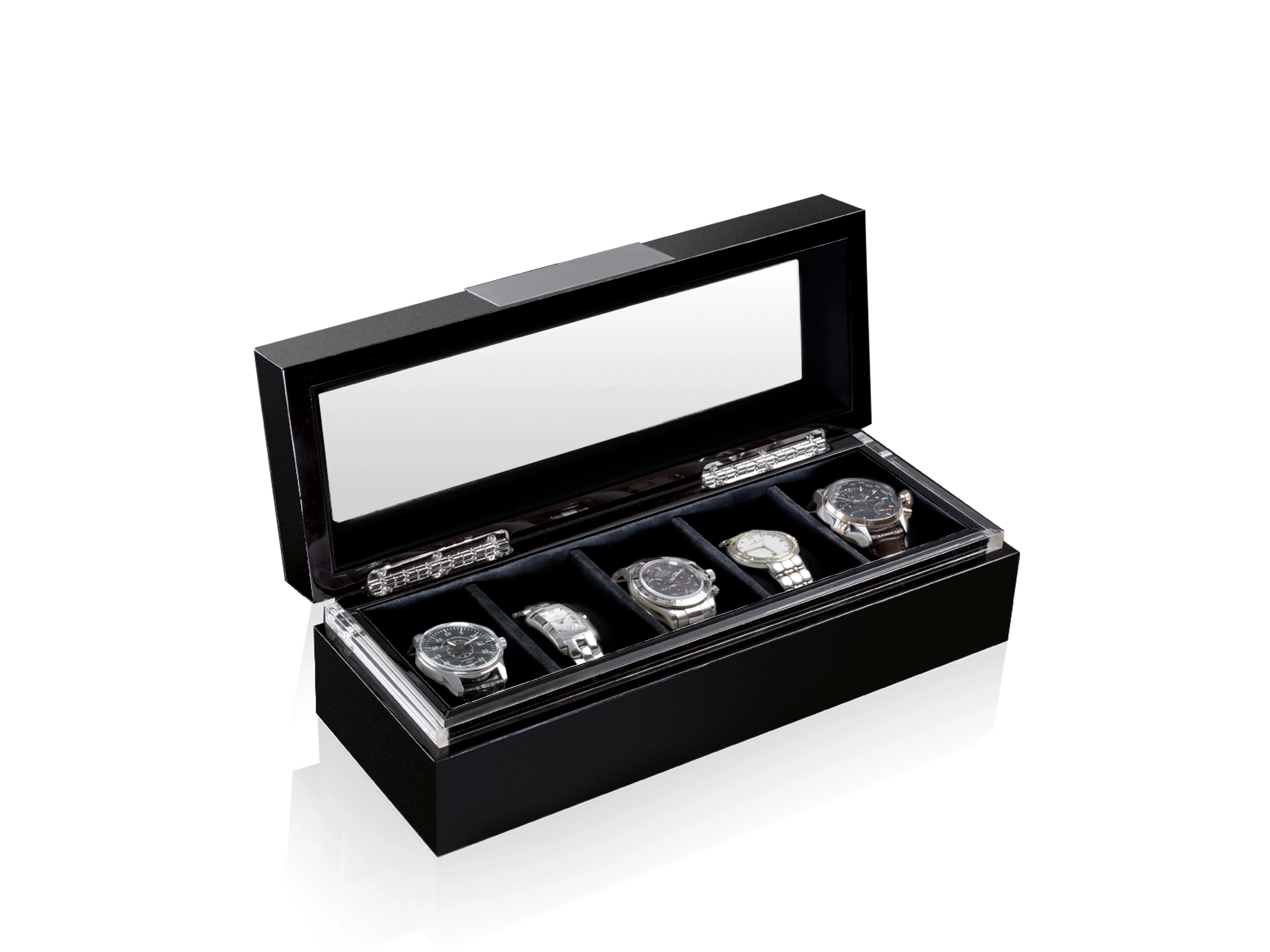 Executive 5 Watches Black Box