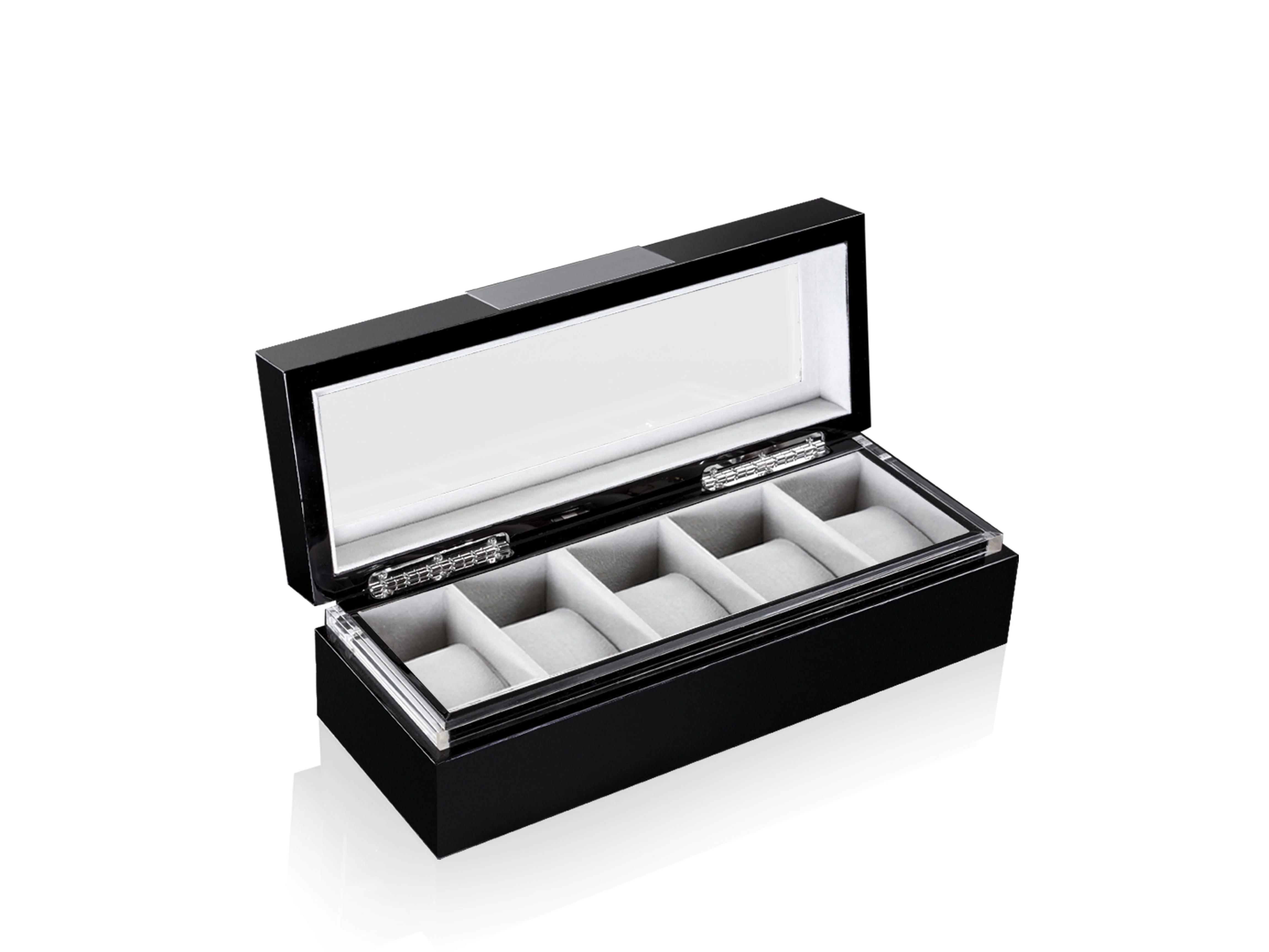 Executive 5 Watches Black & Gray Box - Image 3
