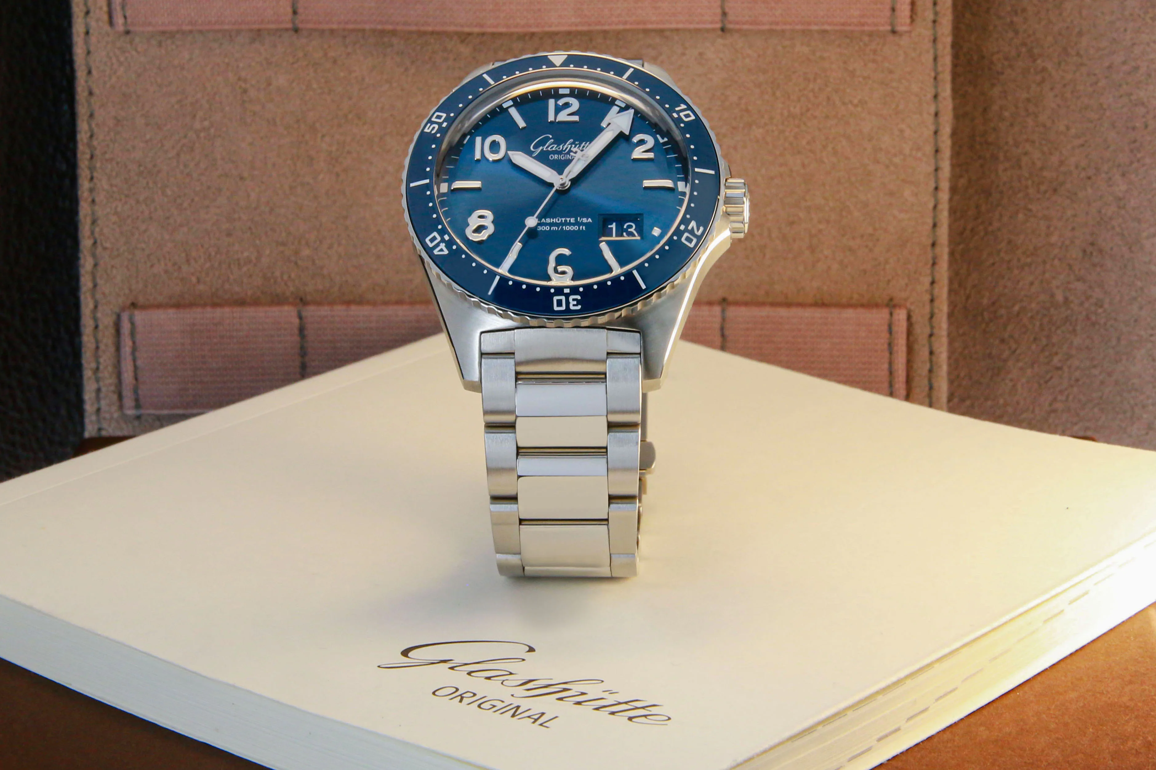 GLASHUTTE ORIGINAL SEAQ PANORAMA DATE 43MM (BP) #136130281 - Image 5