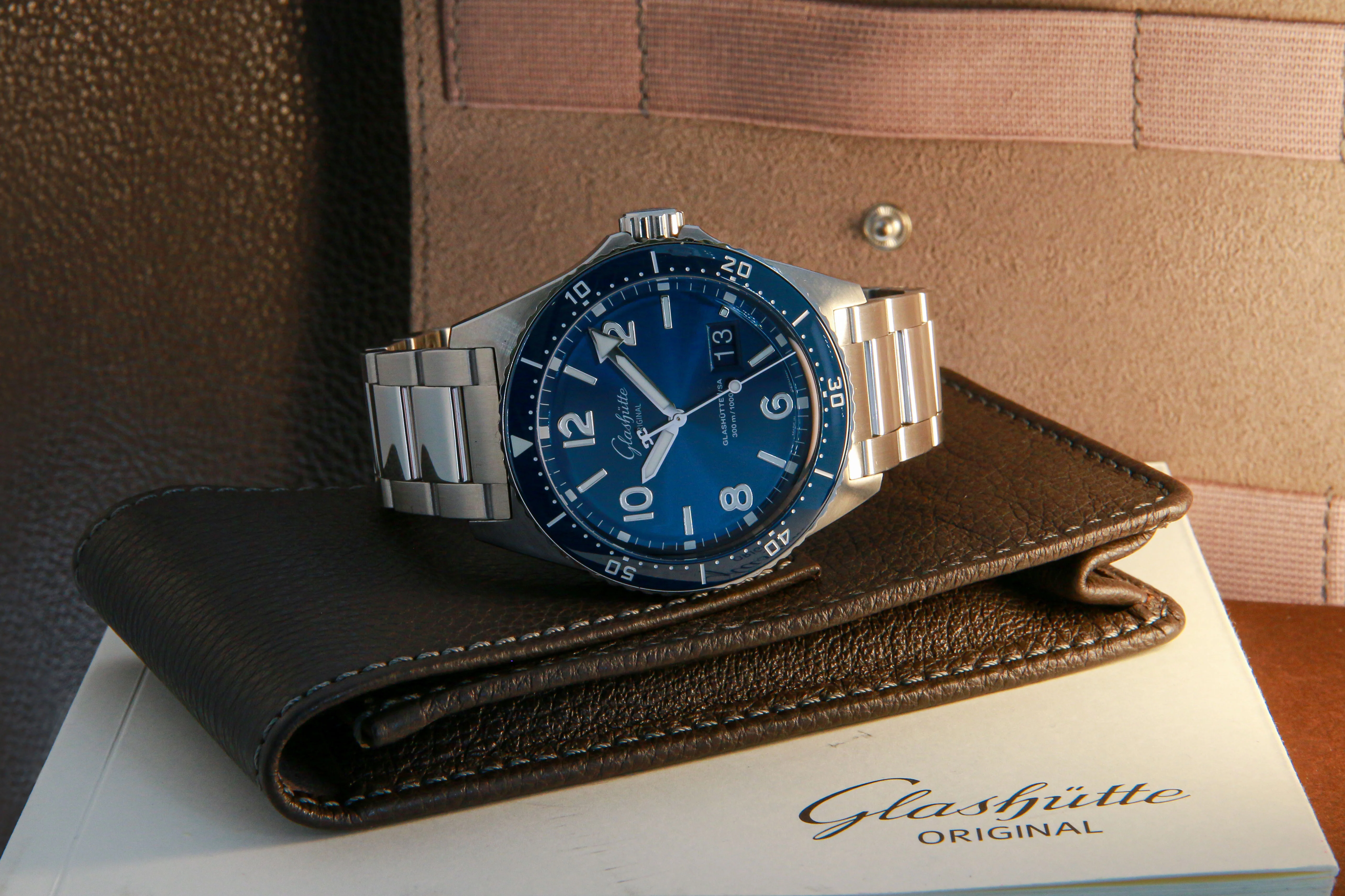 GLASHUTTE ORIGINAL SEAQ PANORAMA DATE 43MM (BP) #136130281 - Image 6