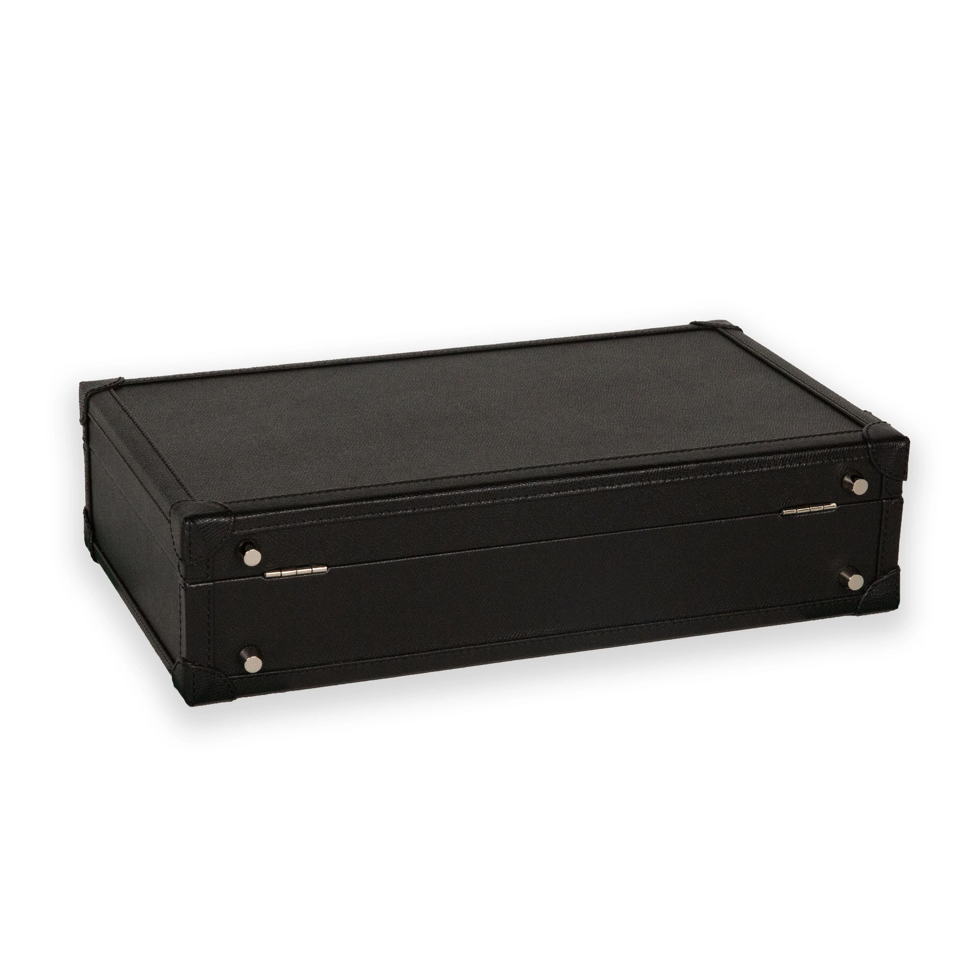 Honoré Ten Piece Watch Trunk | Black/Cream - Image 6