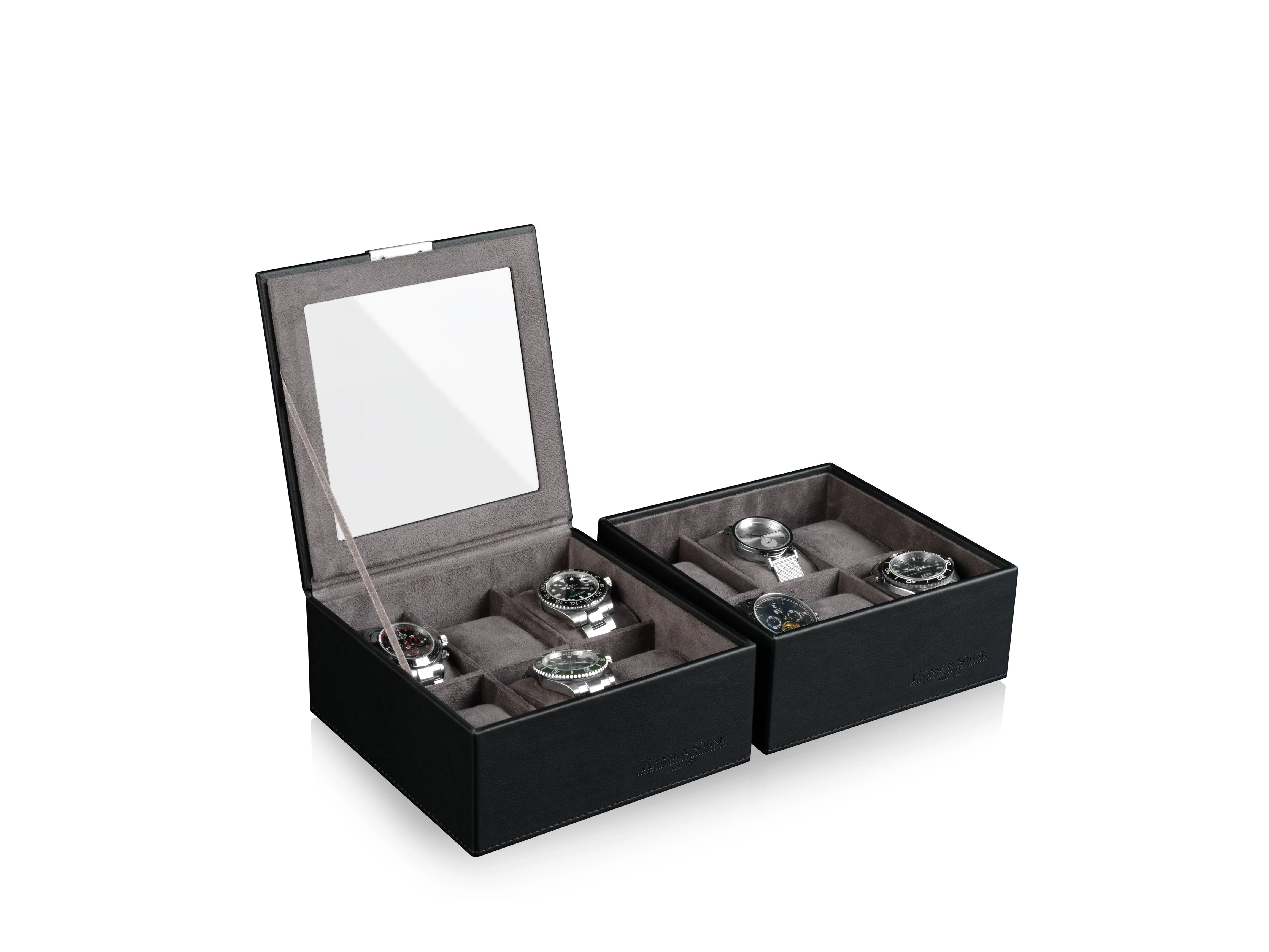 Mirage Watch Box L Black 6 - Bottom Part - Image 3