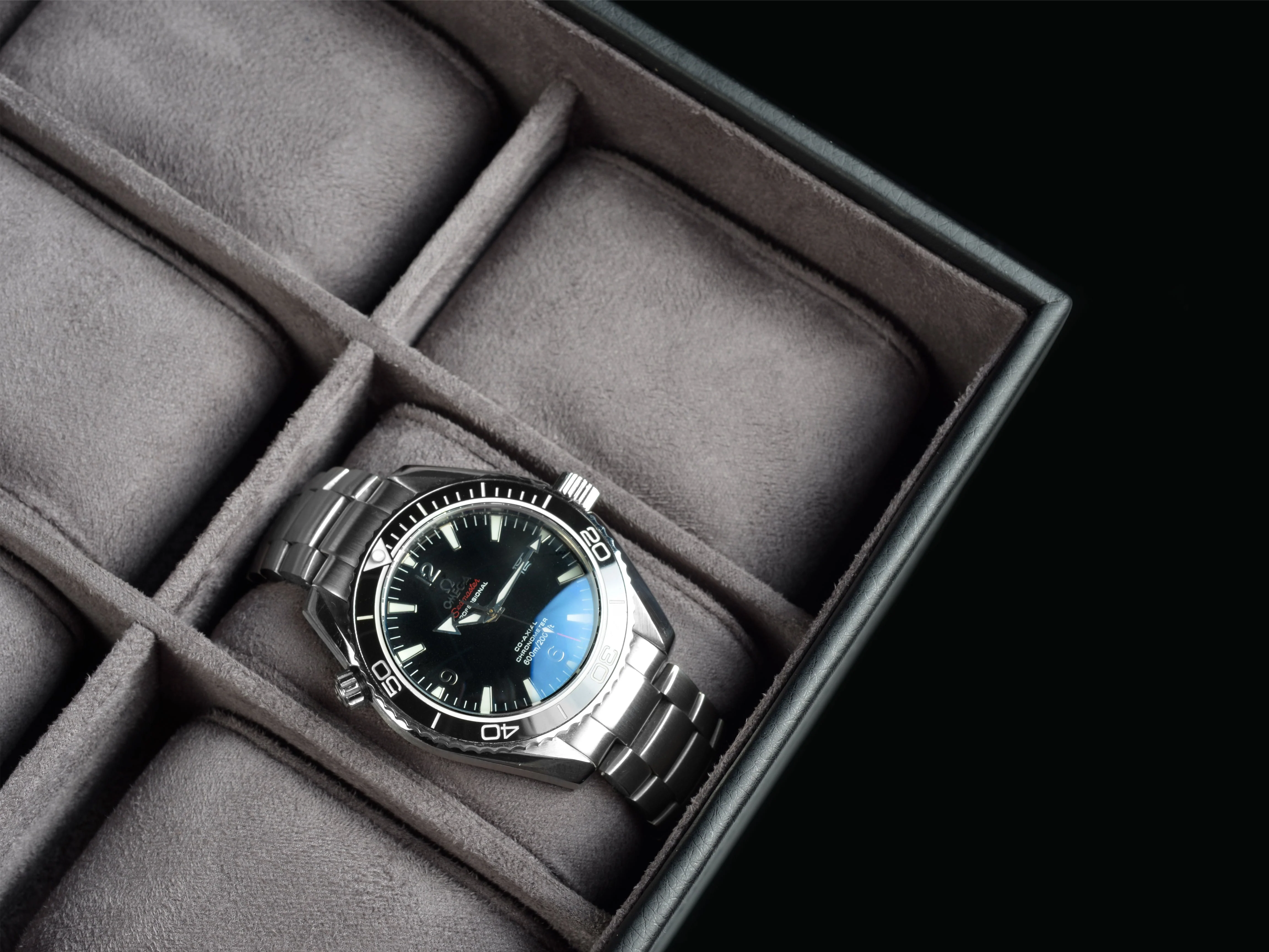 Mirage Watch Box L Black 6 - Bottom Part - Image 5
