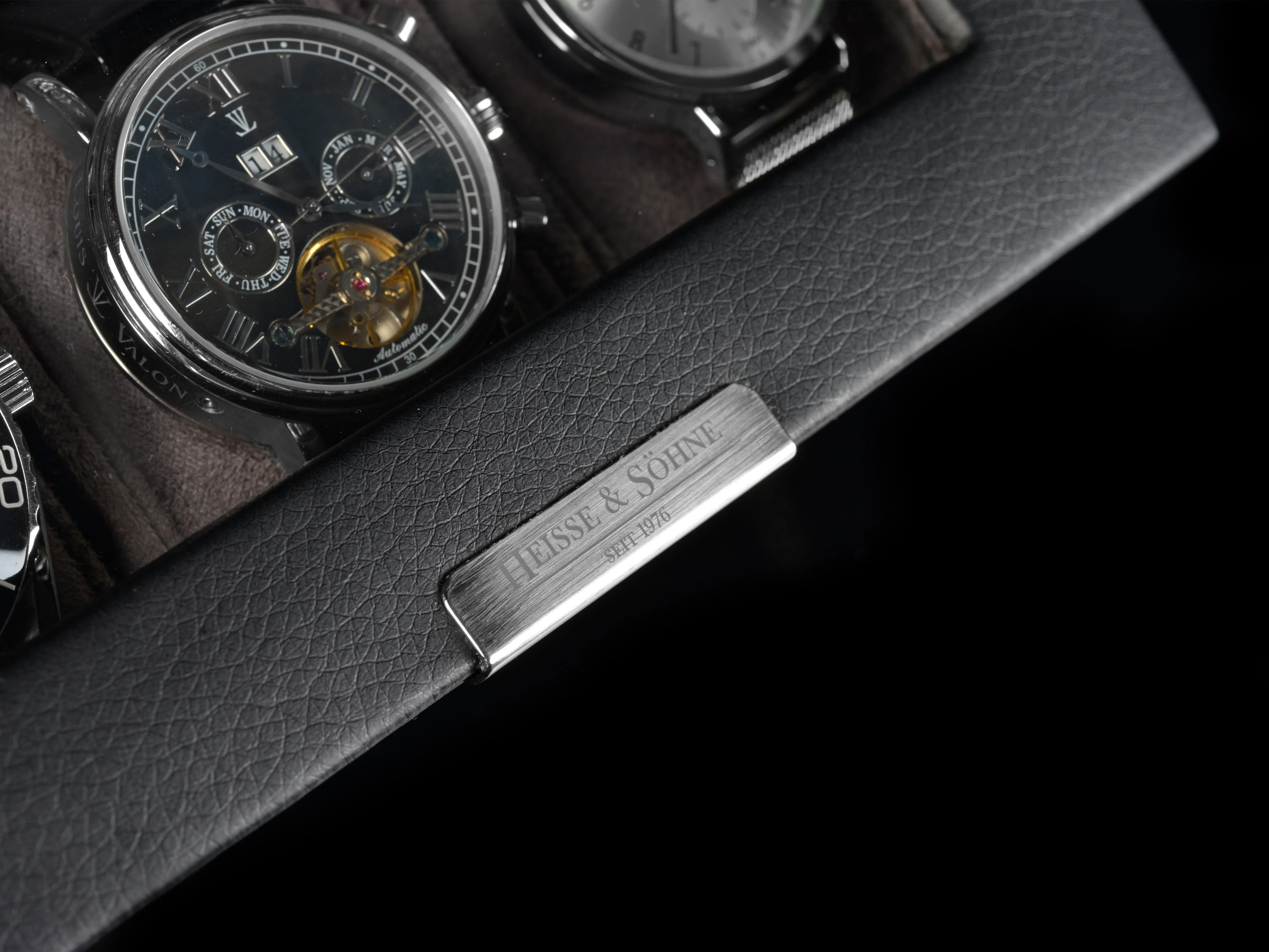 Mirage Watch Box L Black 6 - Top Part - Image 9