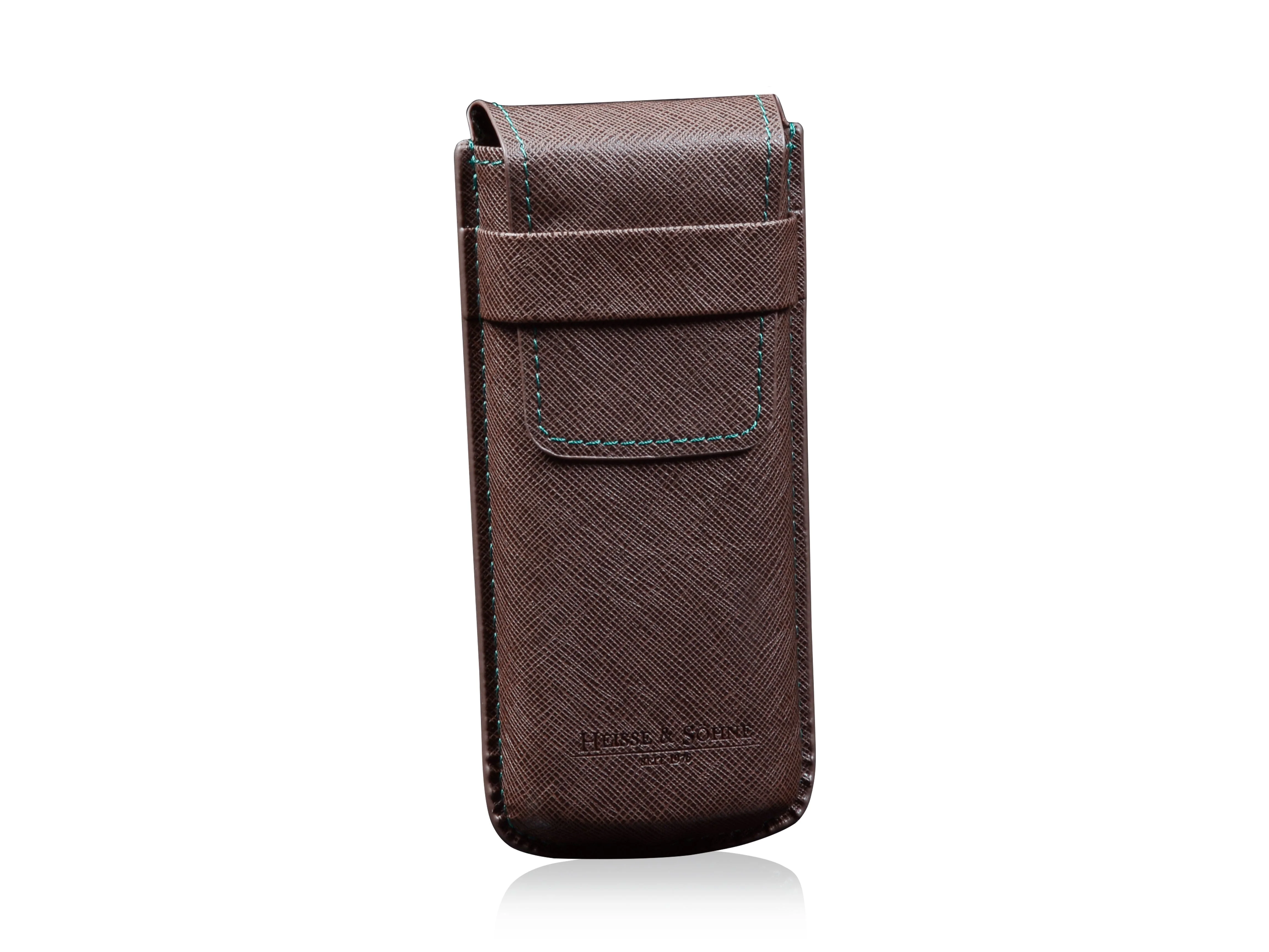 Mondo Saffiano Brown & Green