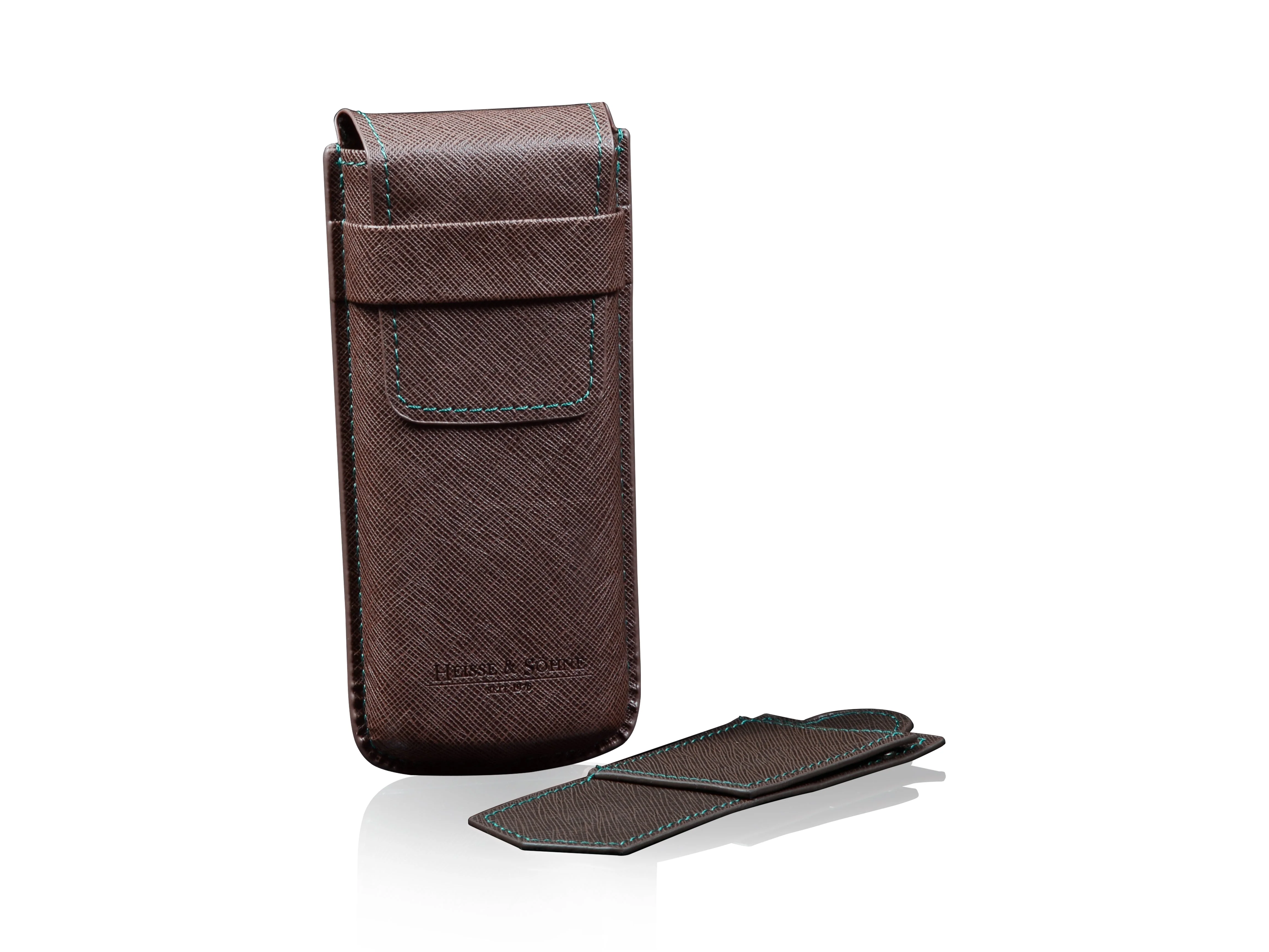 Mondo Saffiano Brown & Green - Image 2