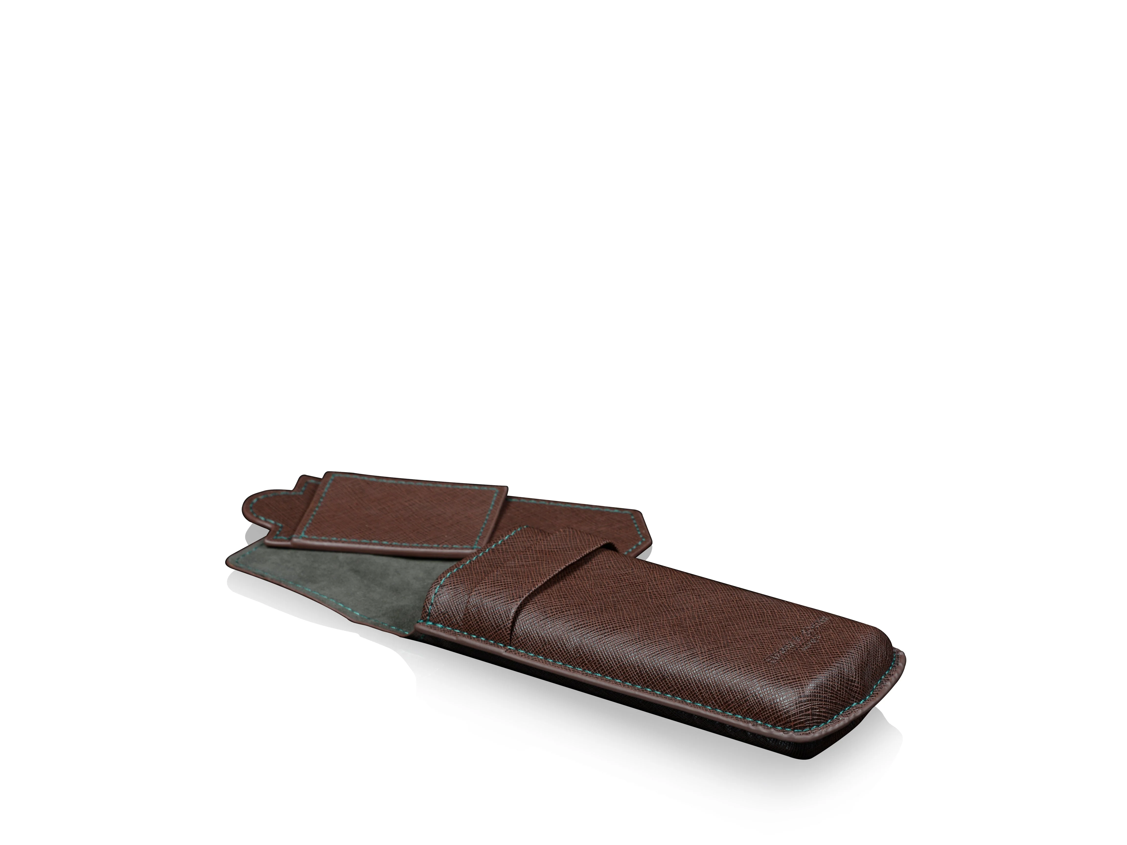Mondo Saffiano Brown & Green - Image 5