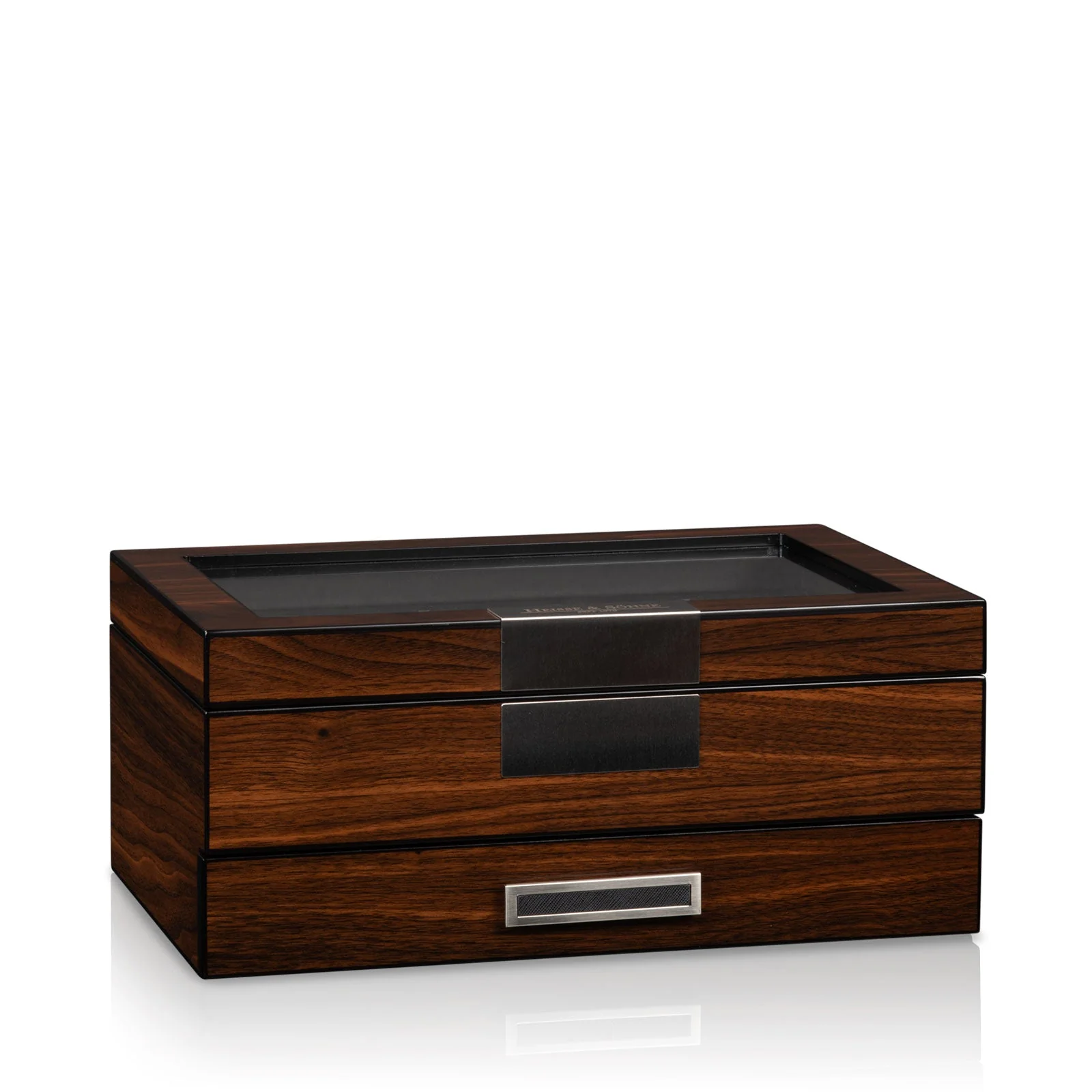 Monteray 10 Watches Wood Box - Image 2
