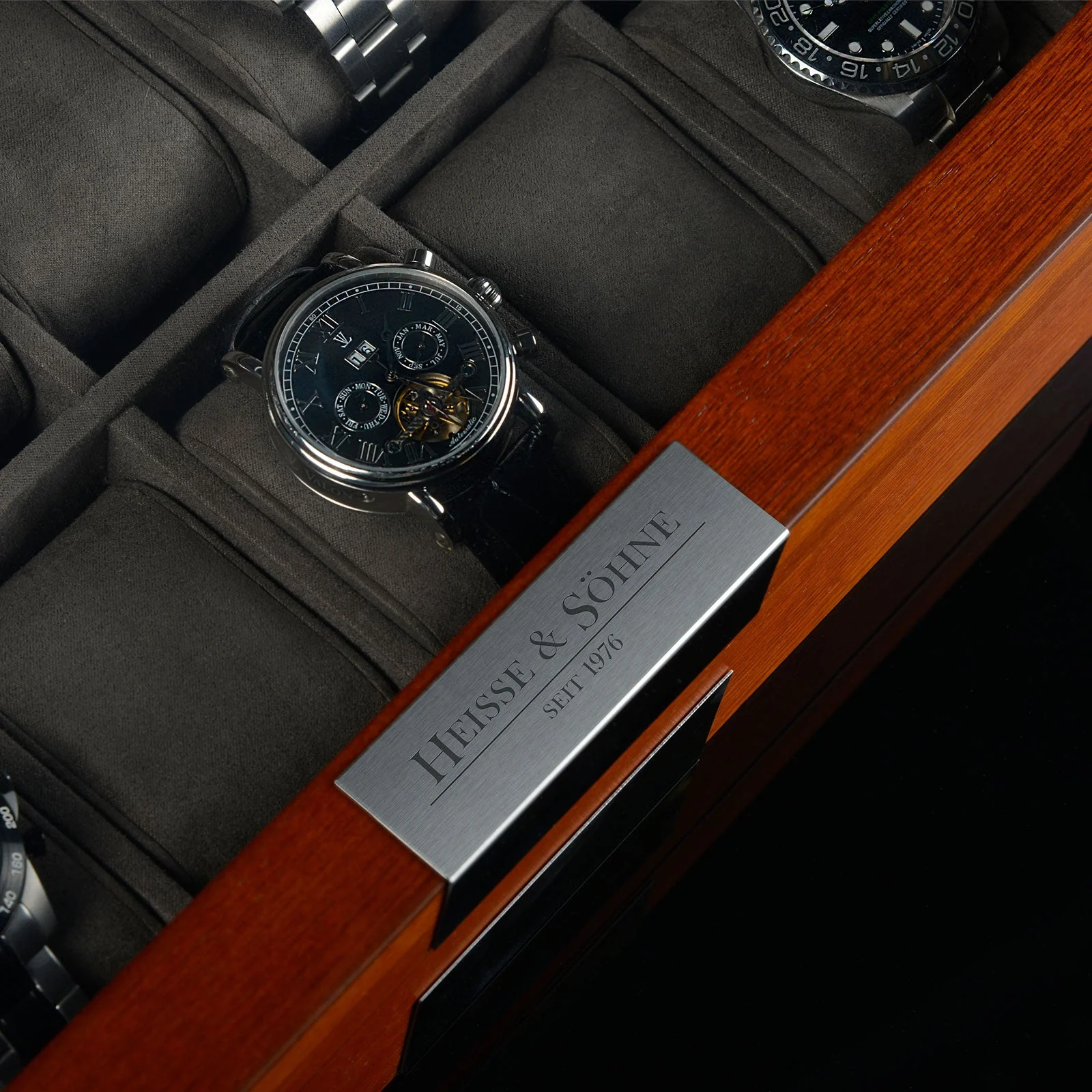 Monteray 12 Watches Wood Box - Image 3