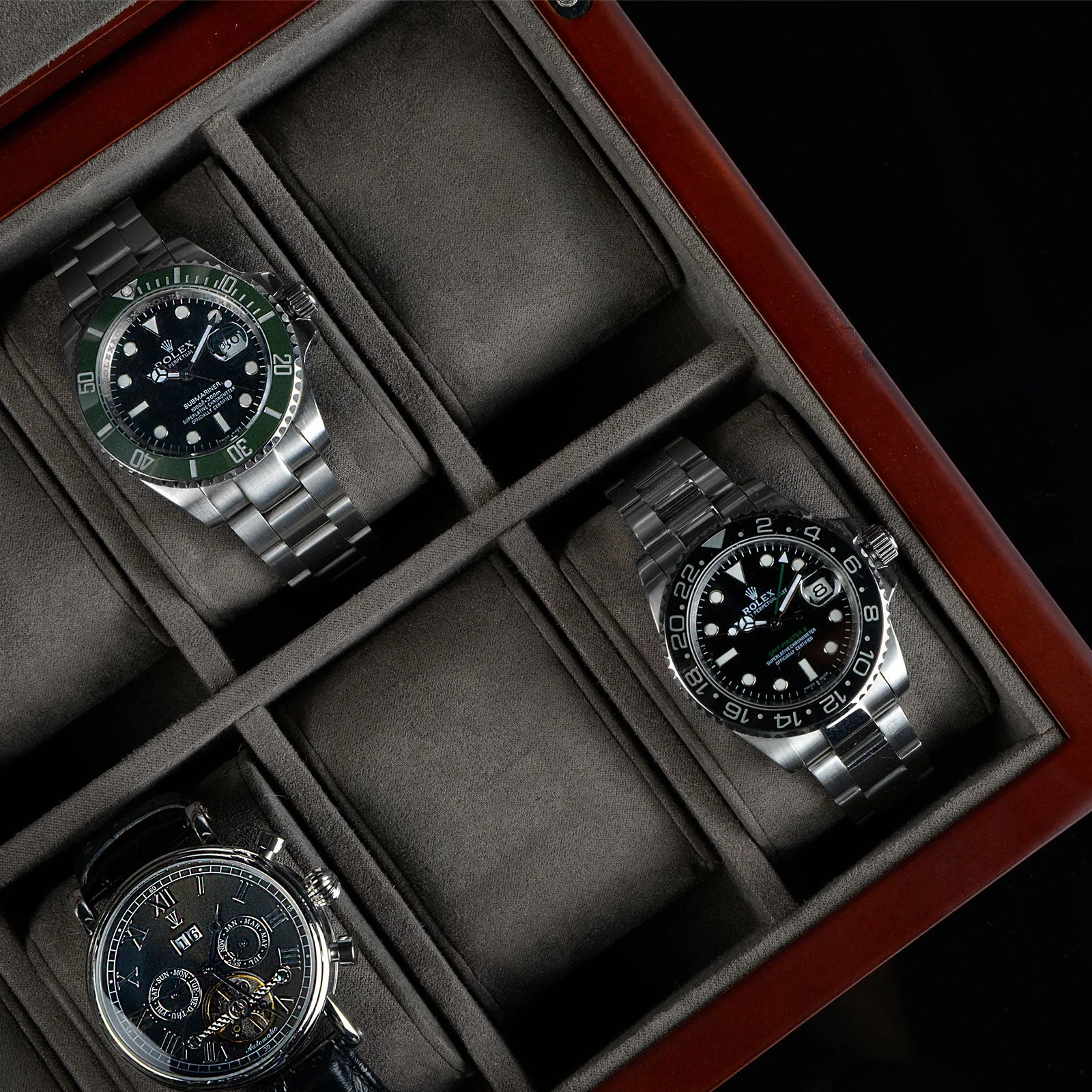 Monteray 12 Watches Wood Box - Image 6