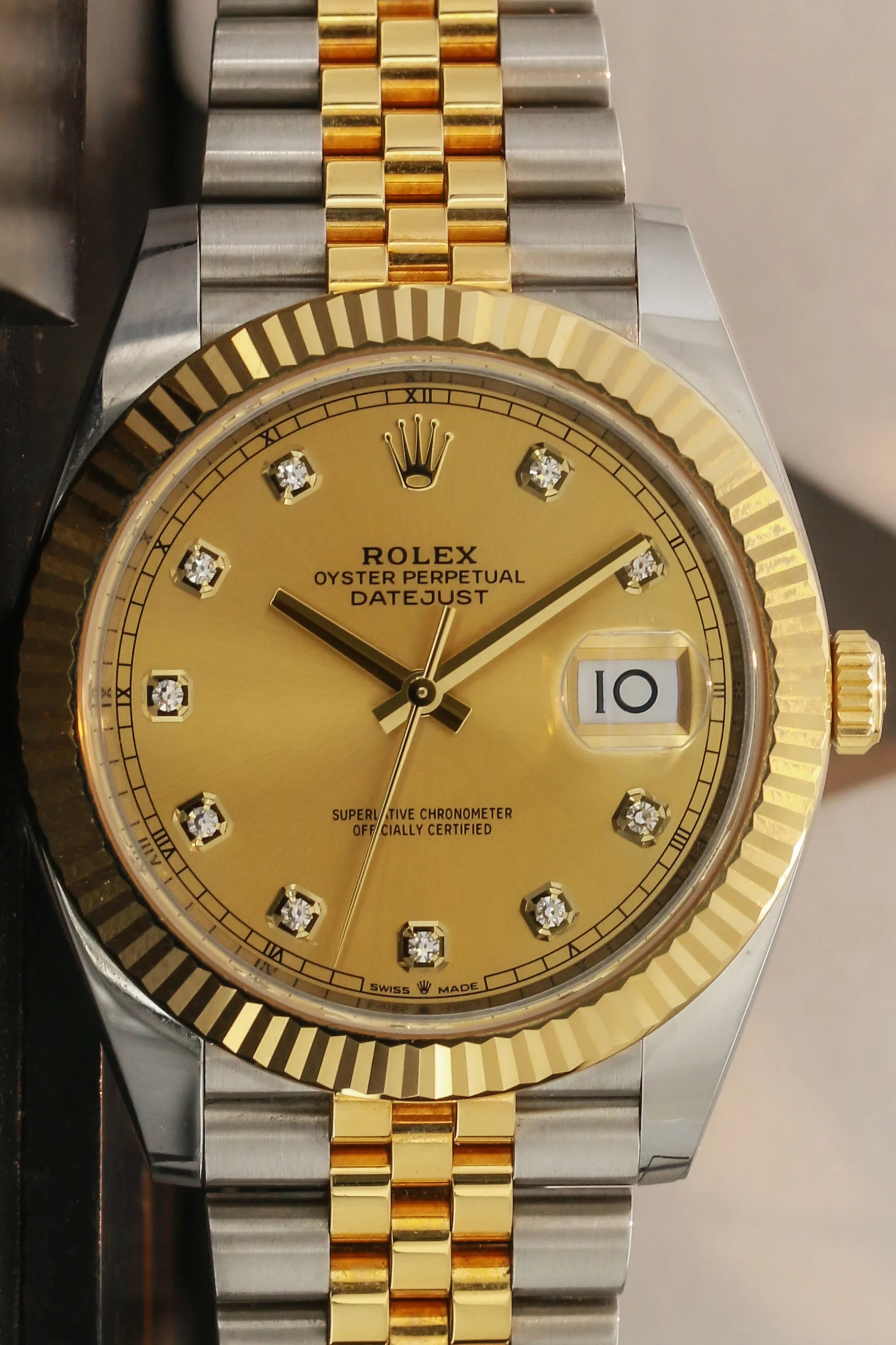 ROLEX DATEJUST 41MM (19BP) #126333 - Image 4