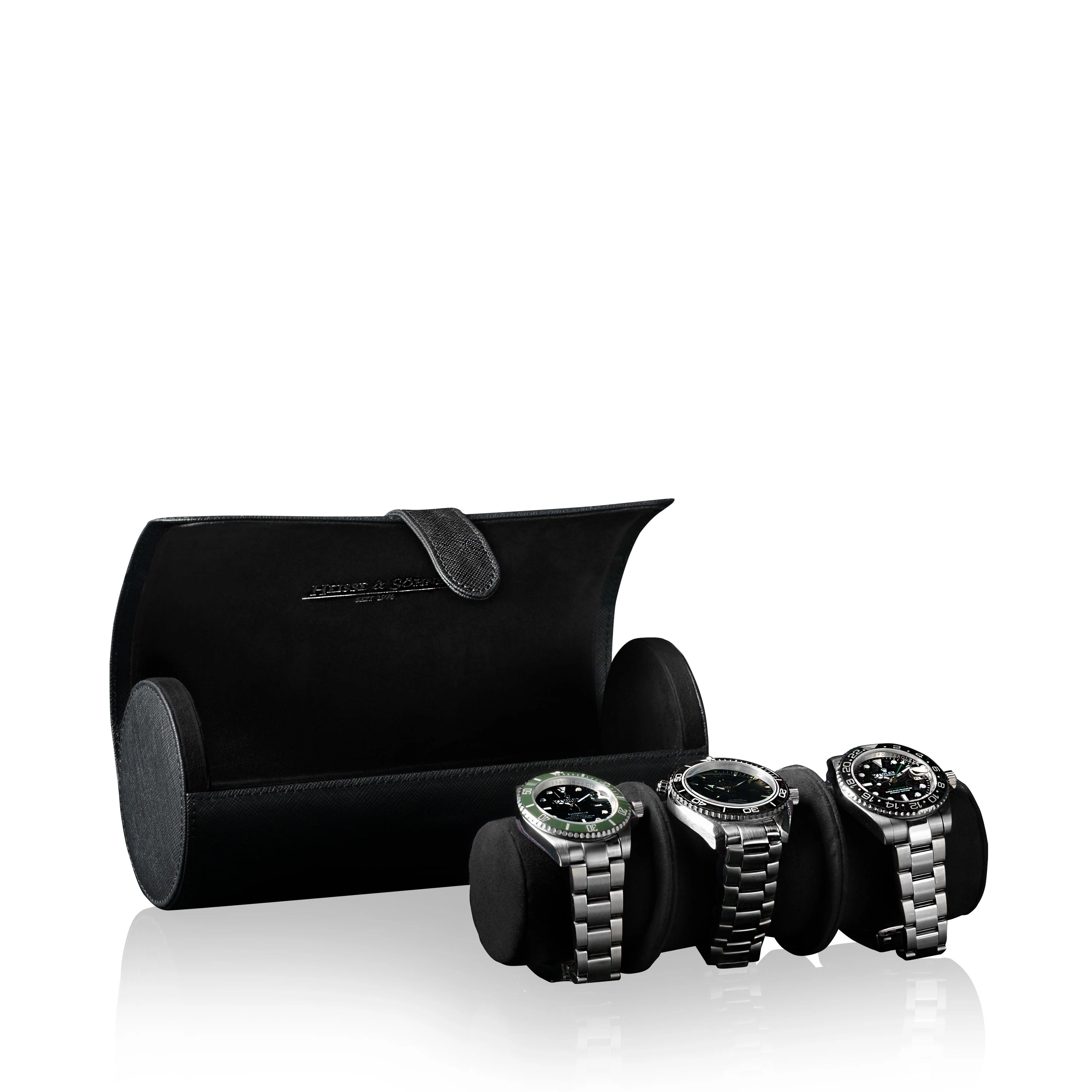 Rondo 3 Watch Roll Black - Image 4