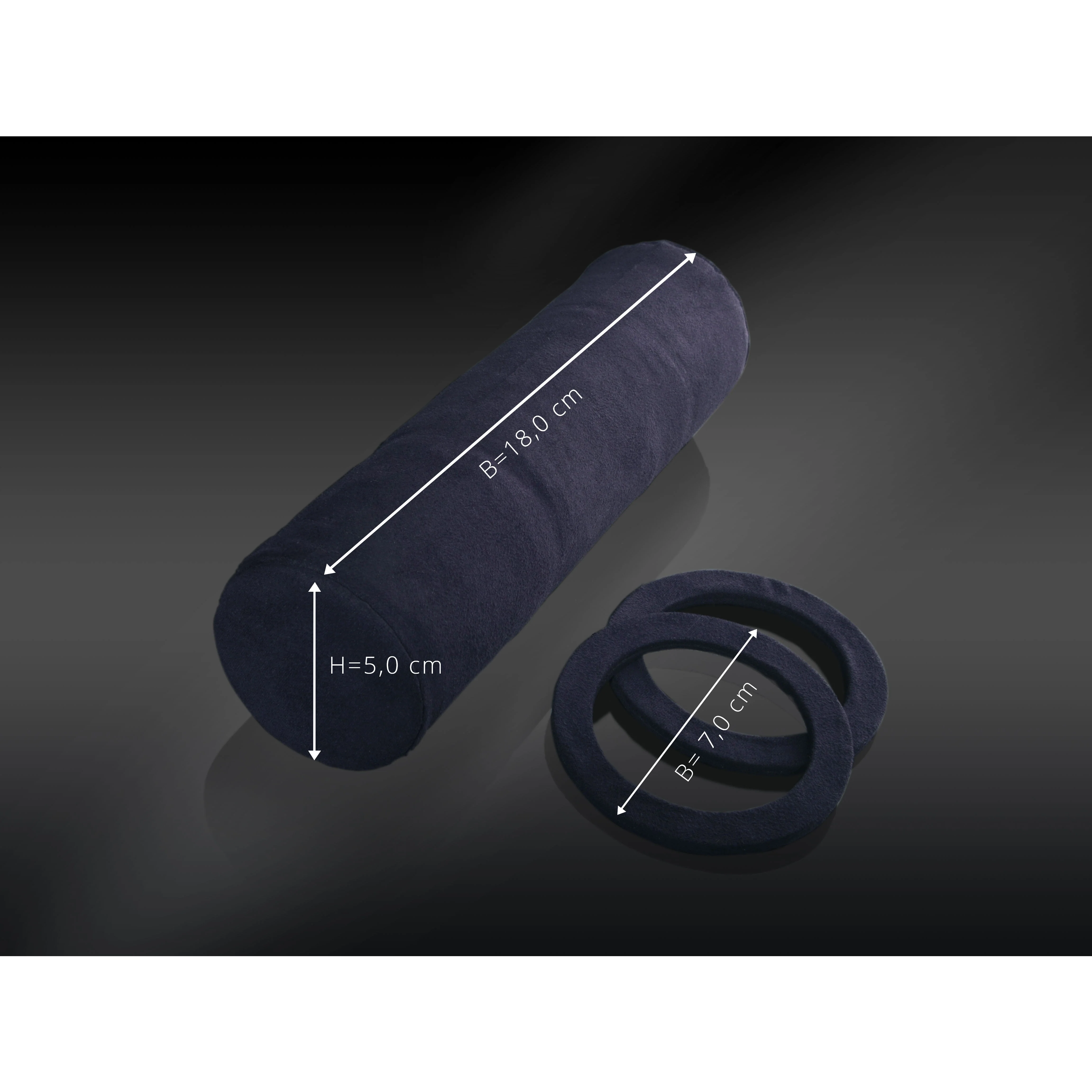 Rondo 3 Watch Roll Black & Blue - Image 5
