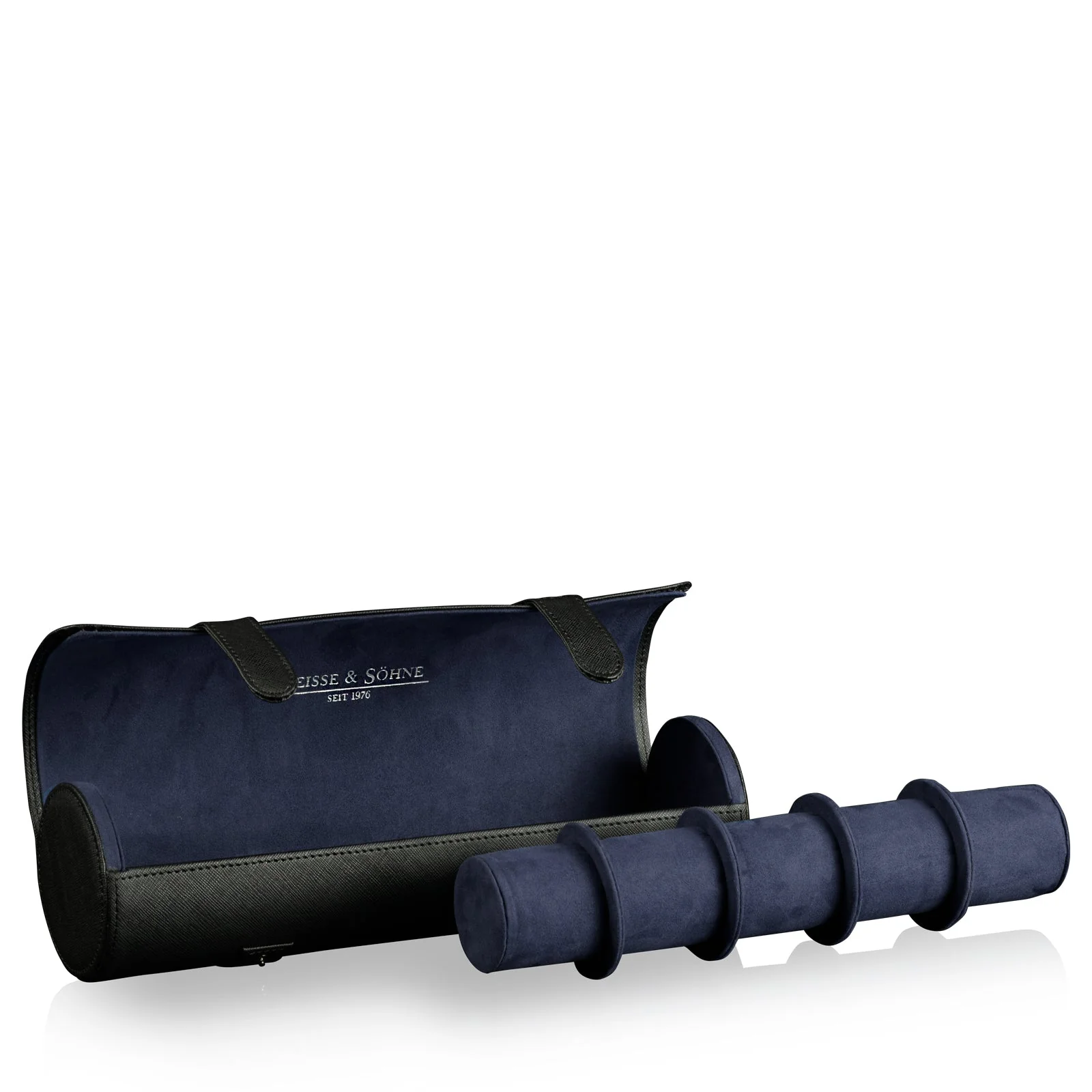 Rondo 5 Watch Roll Black & Blue - Image 4