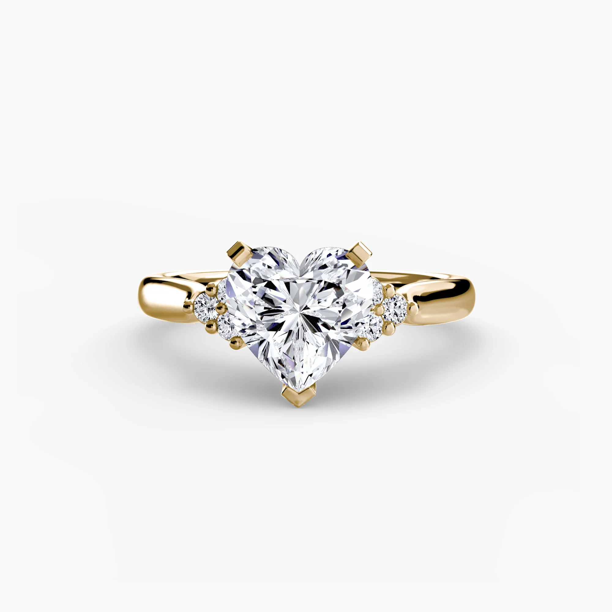 Solitaire with Cluster Shoulders 2 - Image 48