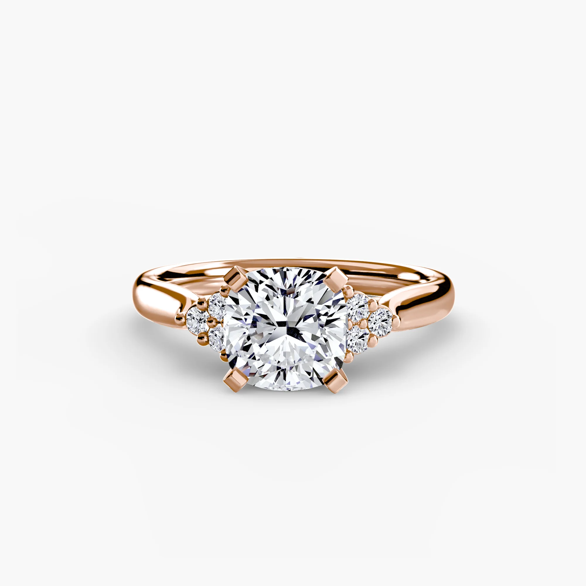 Solitaire with Cluster Shoulders 2 - Image 54