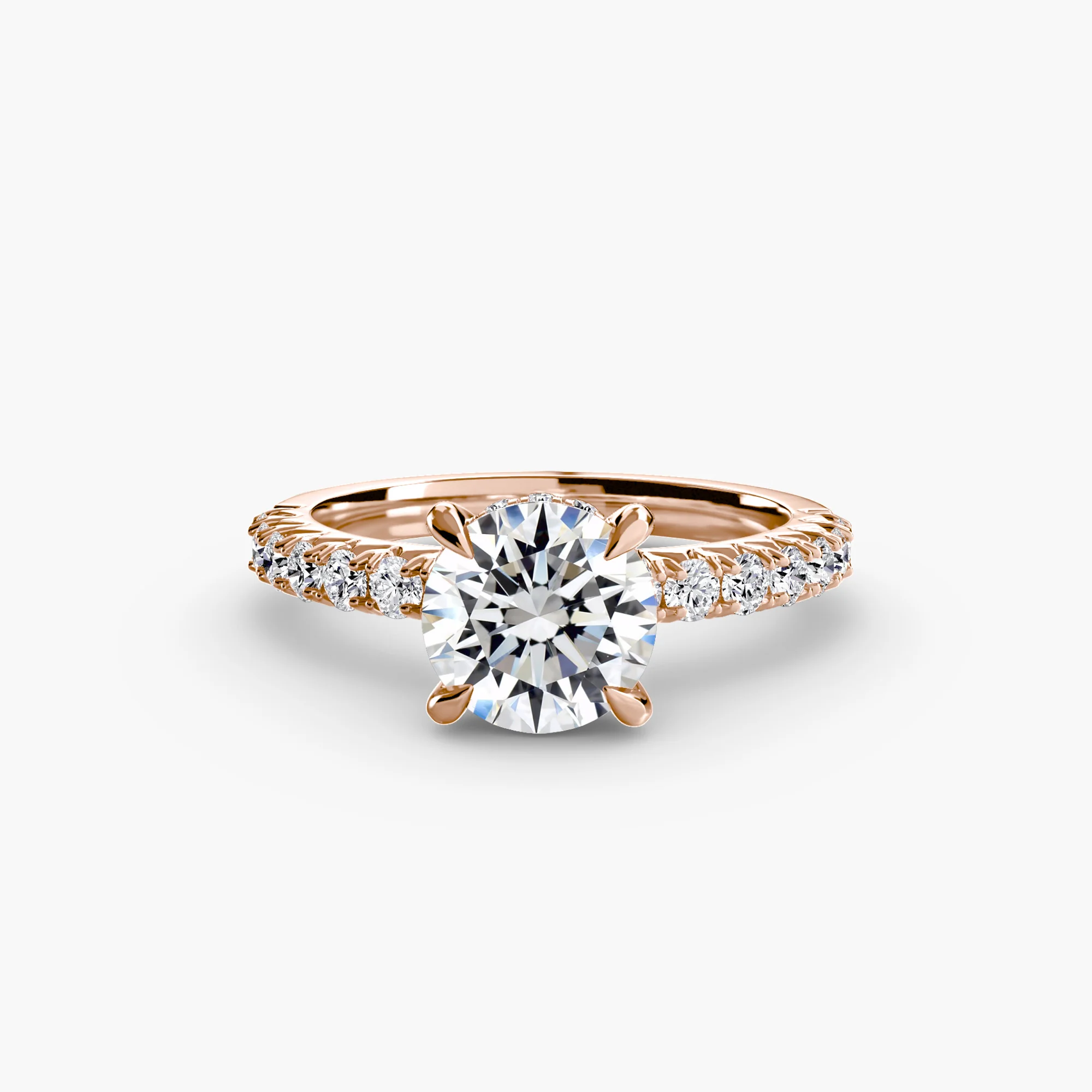 Solitaire with Pavé 6 - Image 7