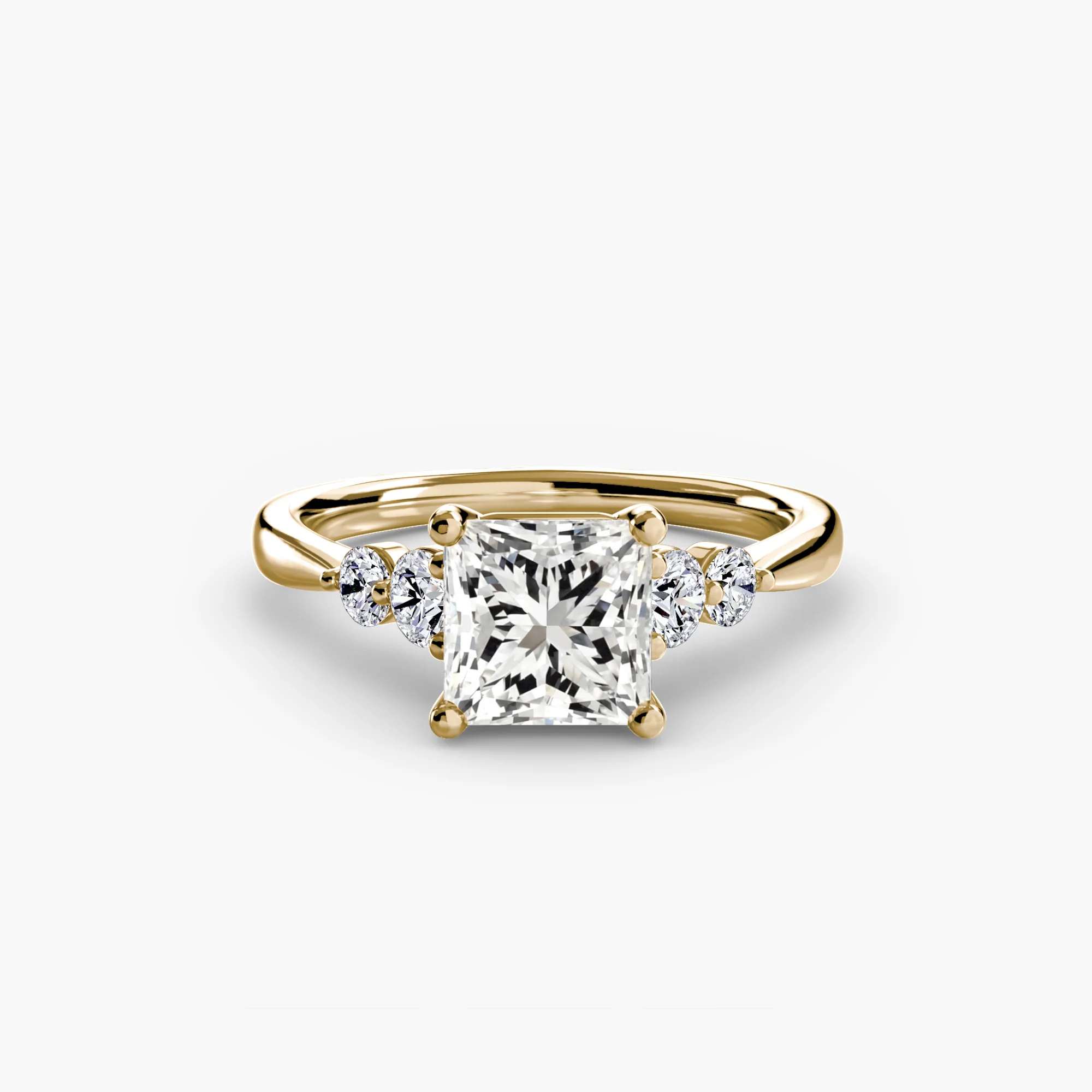 Solitaire with Shoulder Accents 2 - Image 13