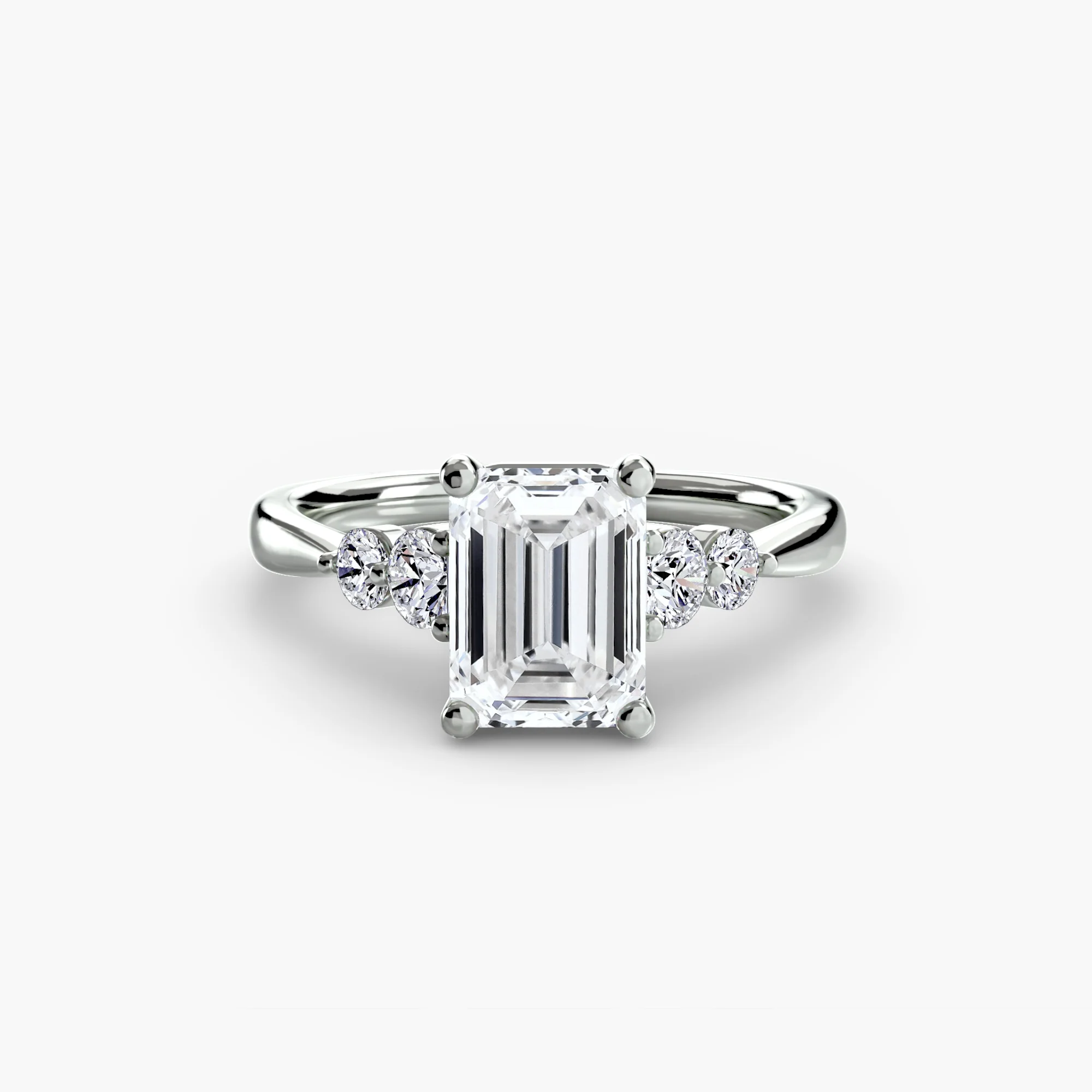 Solitaire with Shoulder Accents 2 - Image 36