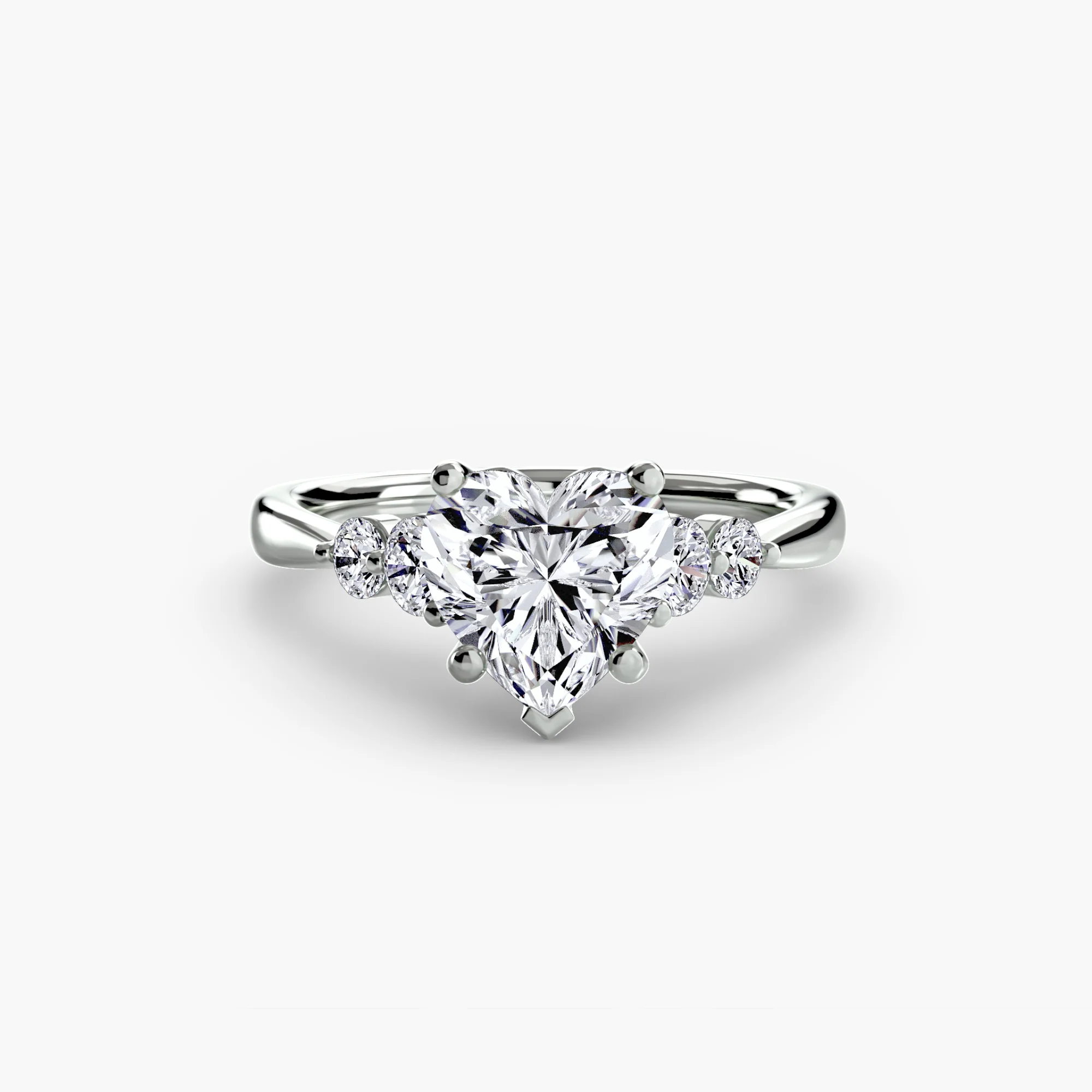 Solitaire with Shoulder Accents 2 - Image 37