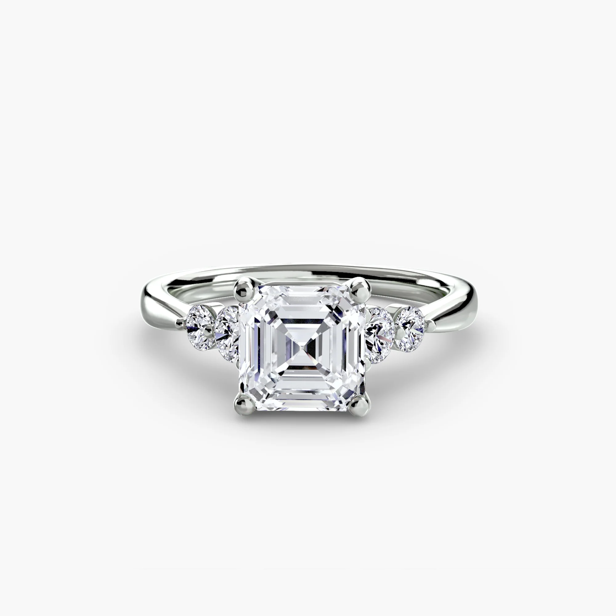 Solitaire with Shoulder Accents 2 - Image 39