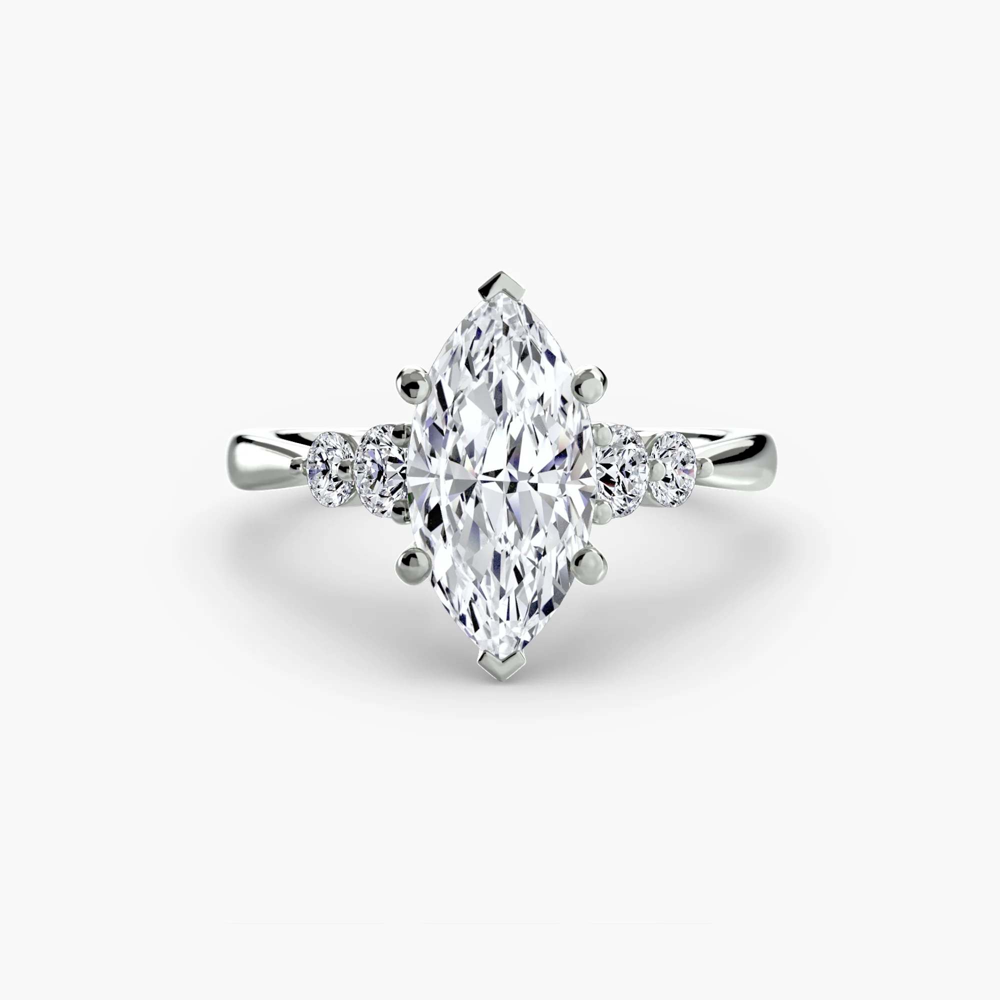 Solitaire with Shoulder Accents 2 - Image 40