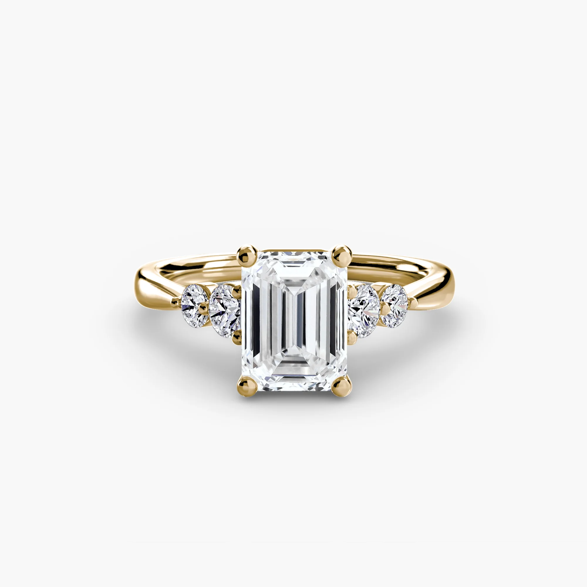 Solitaire with Shoulder Accents 2 - Image 46