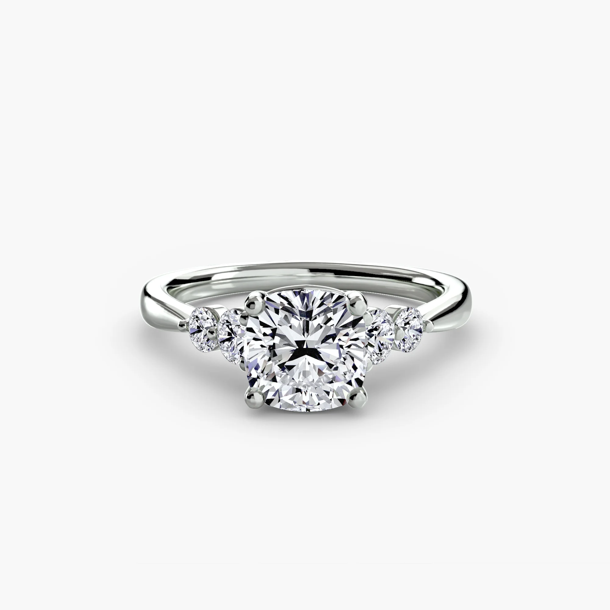 Solitaire with Shoulder Accents 2 - Image 62